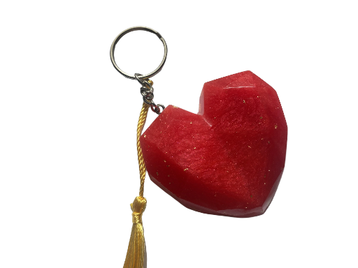  Heart Keychain