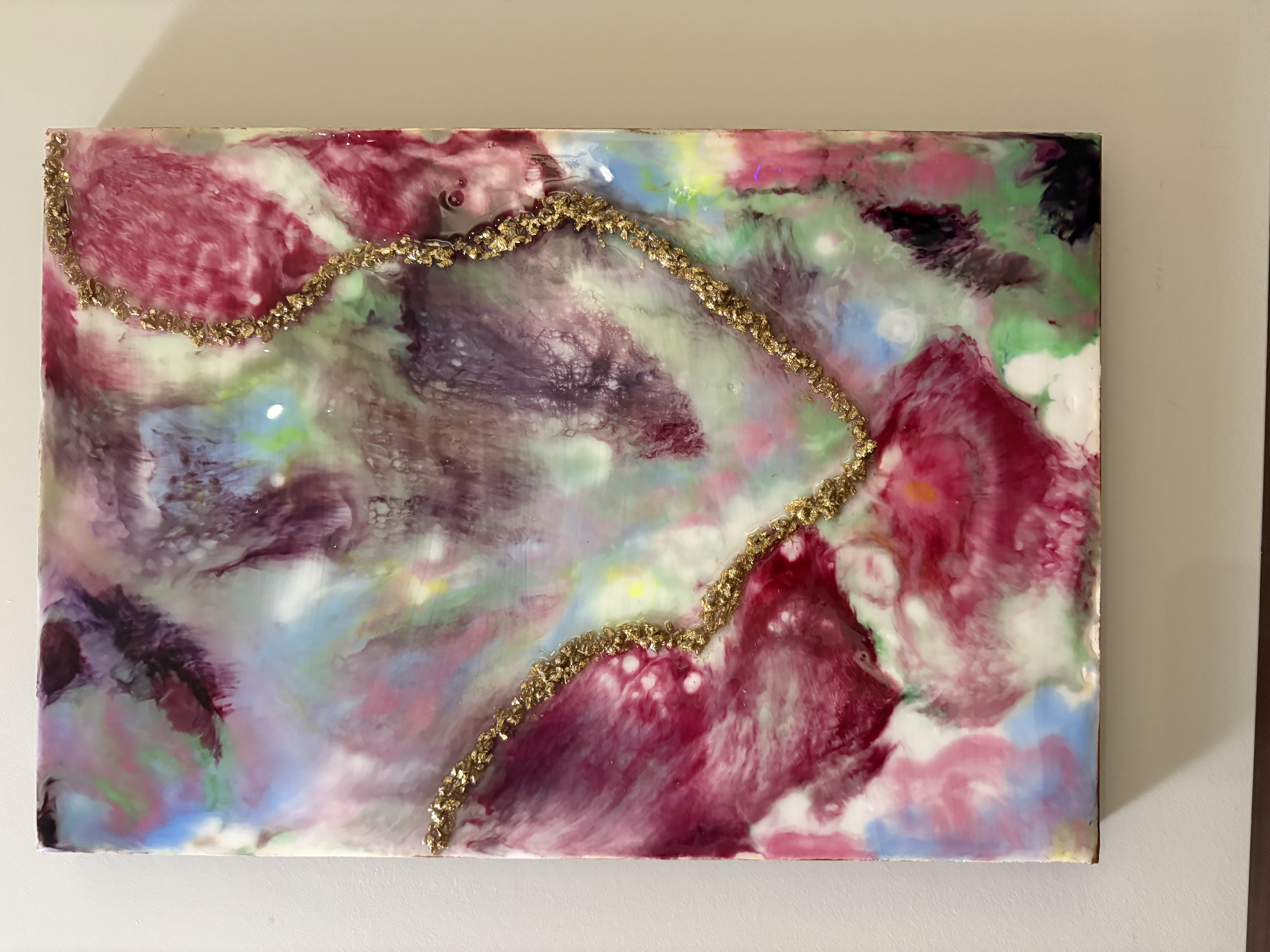 Abstract Resin Art Painting