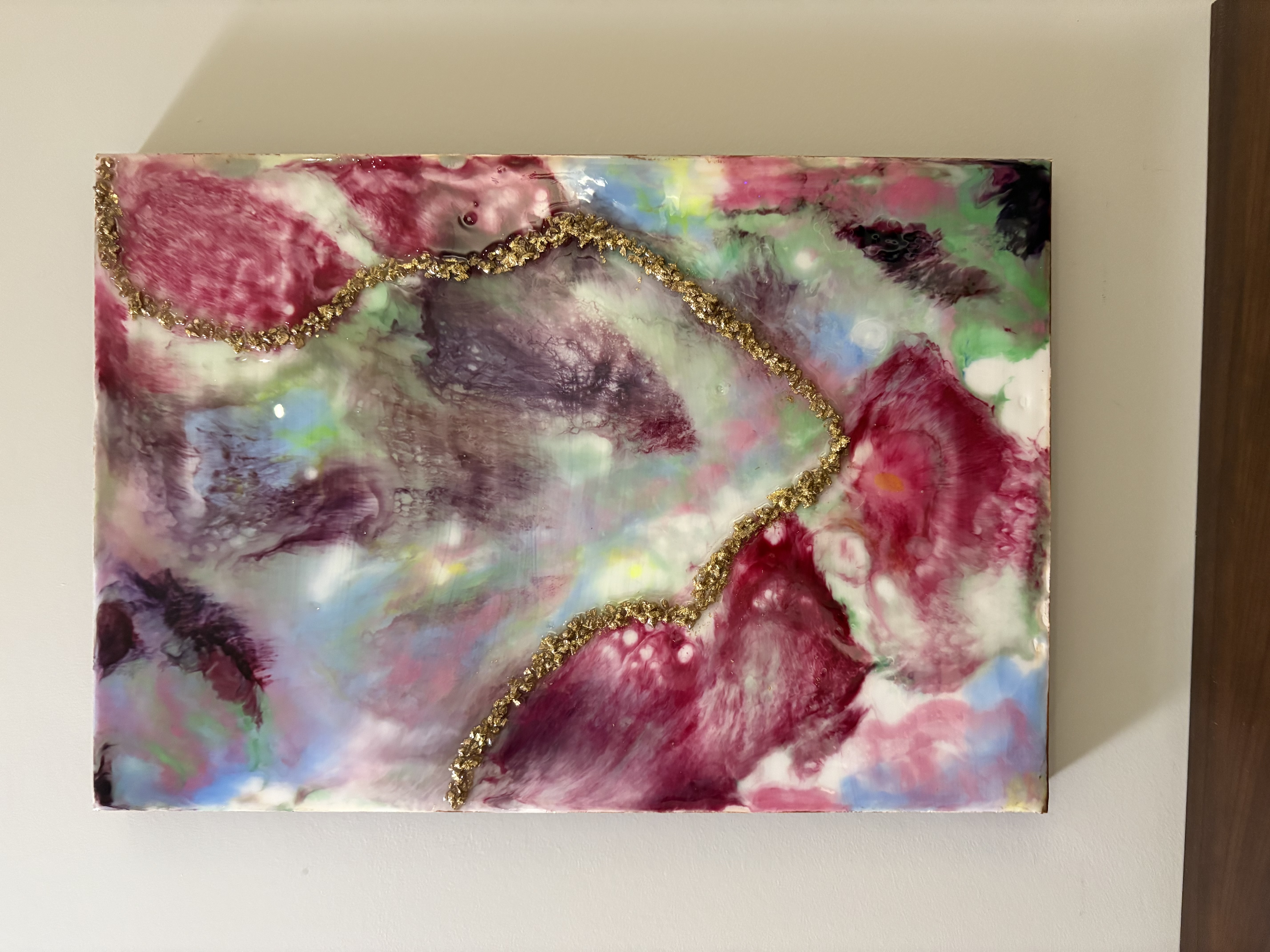 Abstract Resin Art Painting