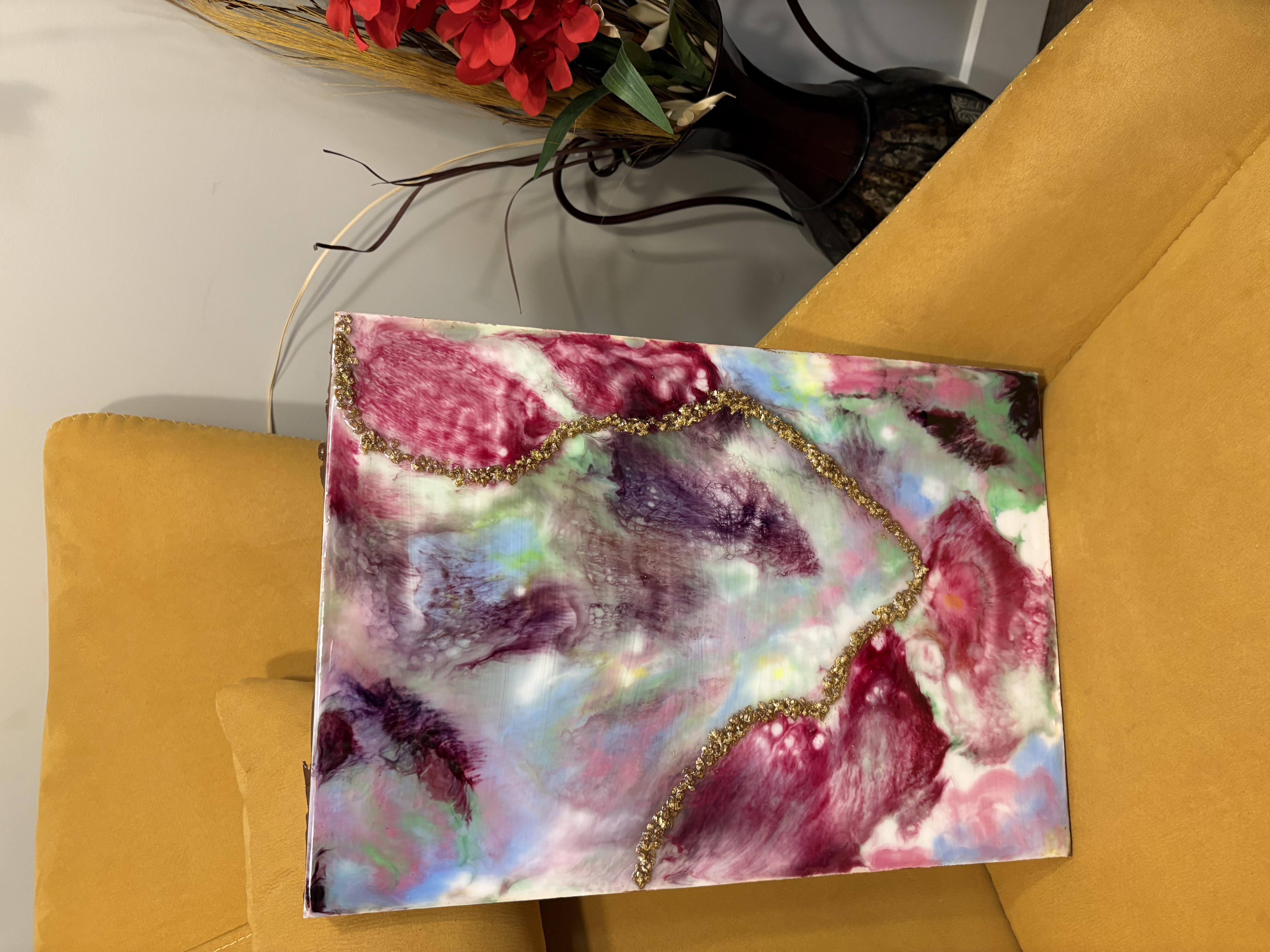 Abstract Resin Art Painting