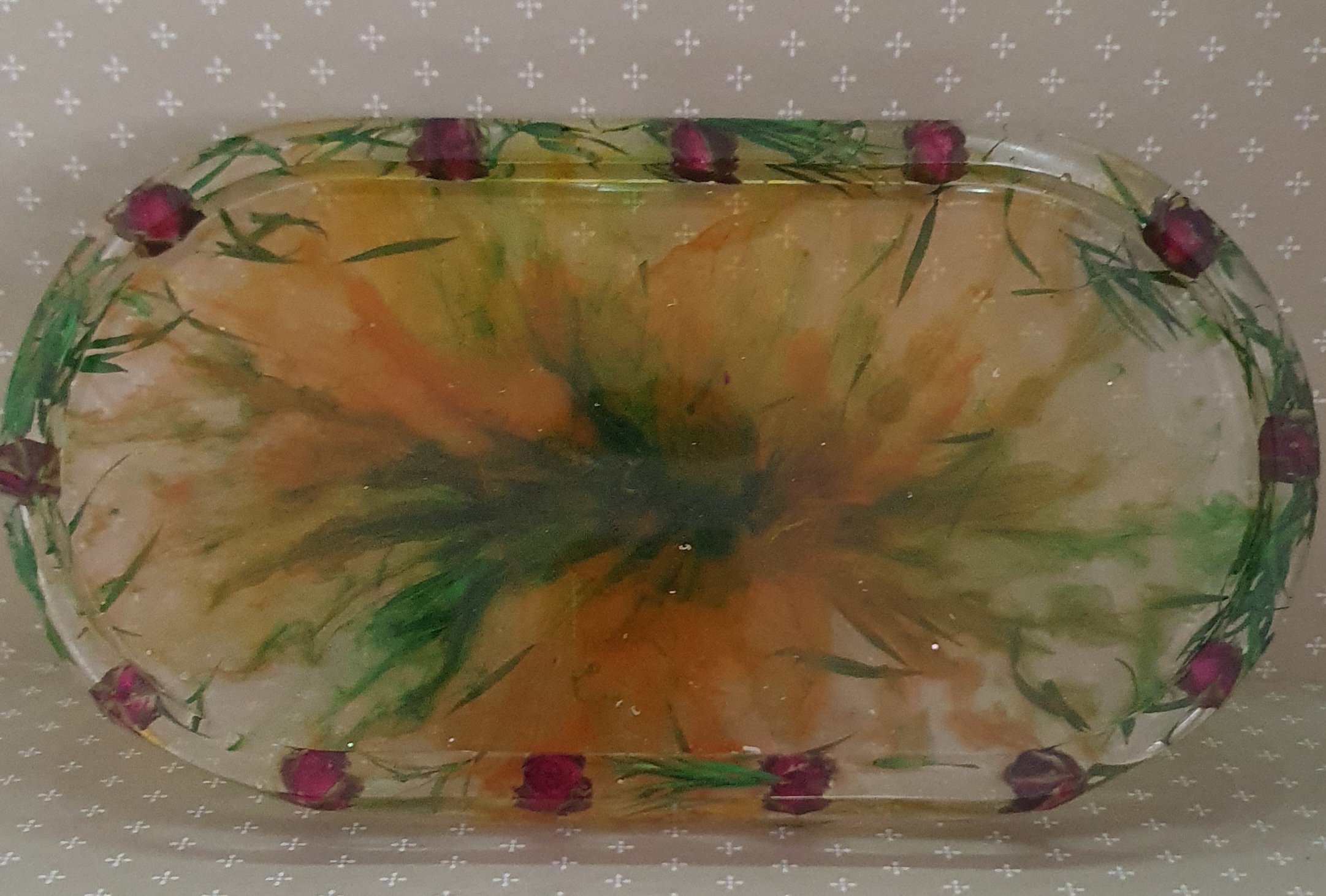 Bandeja Decorativa de Resina