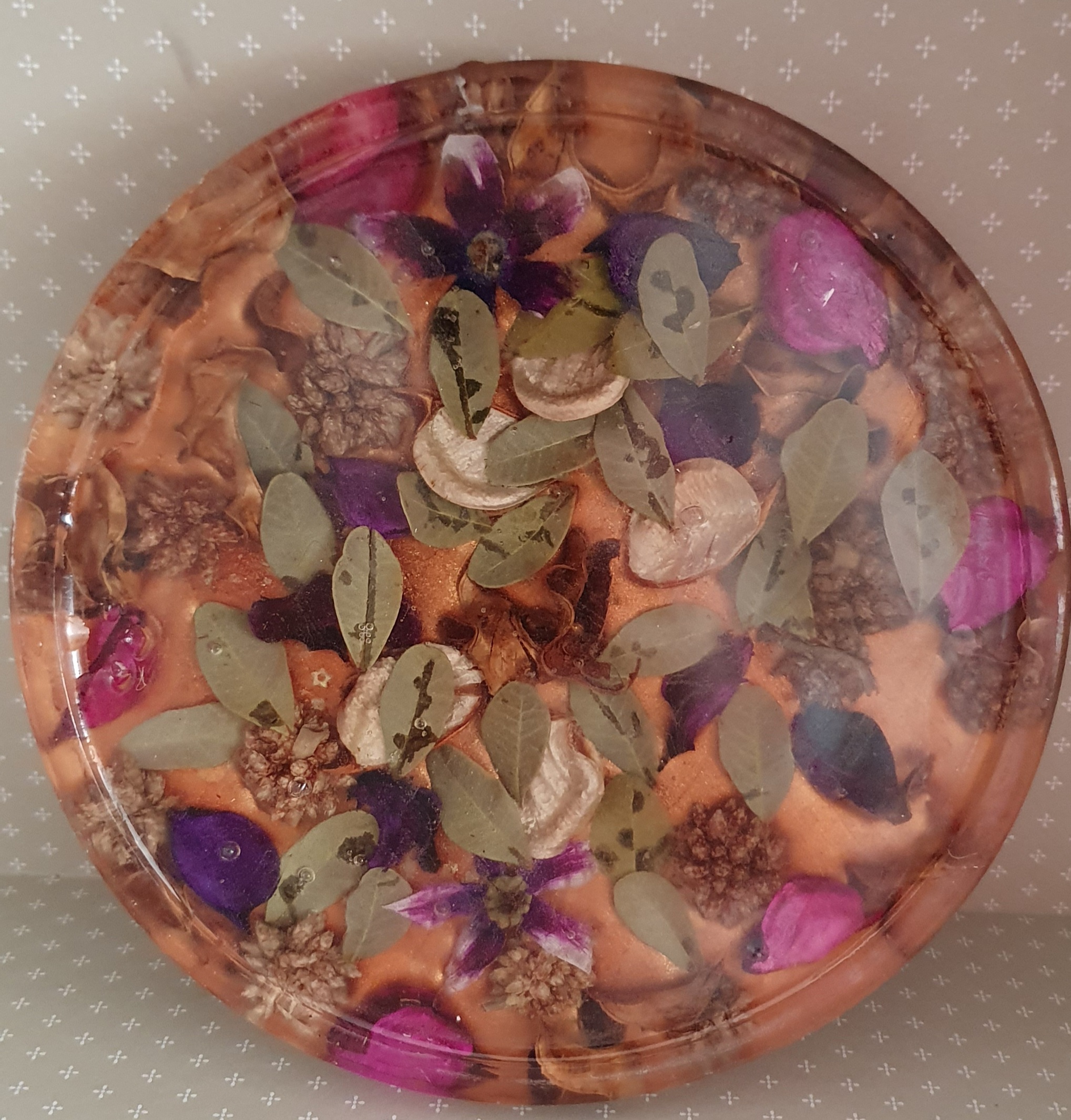 Prato Decorativo de Resina