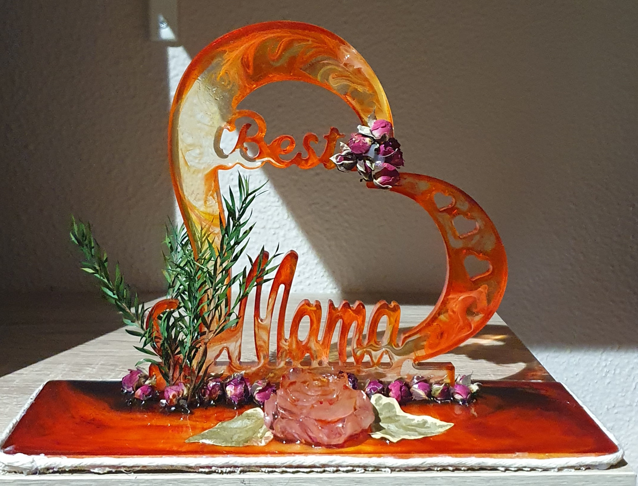 Decoração 'Best Mama'