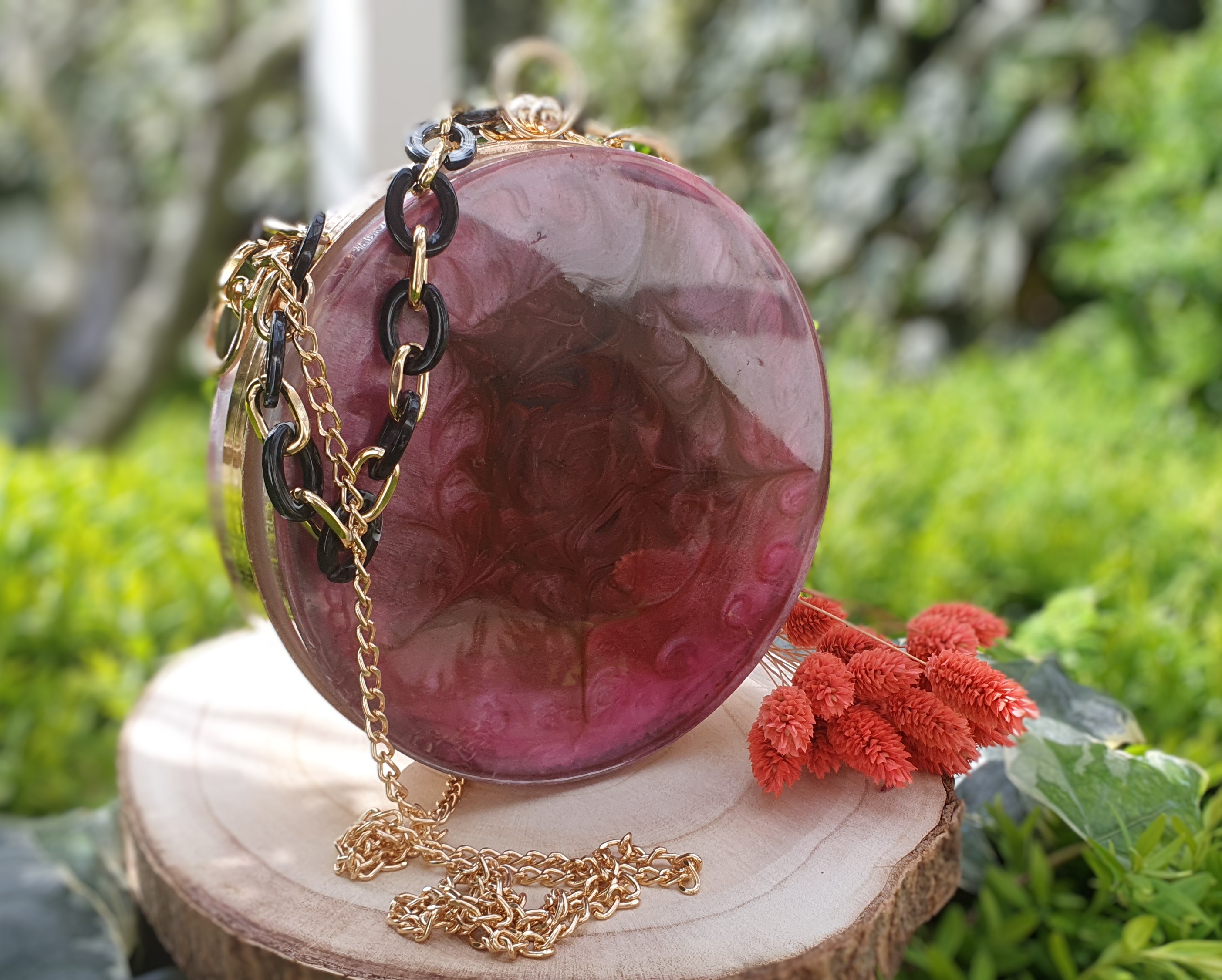 Bolsa de mão artesanal