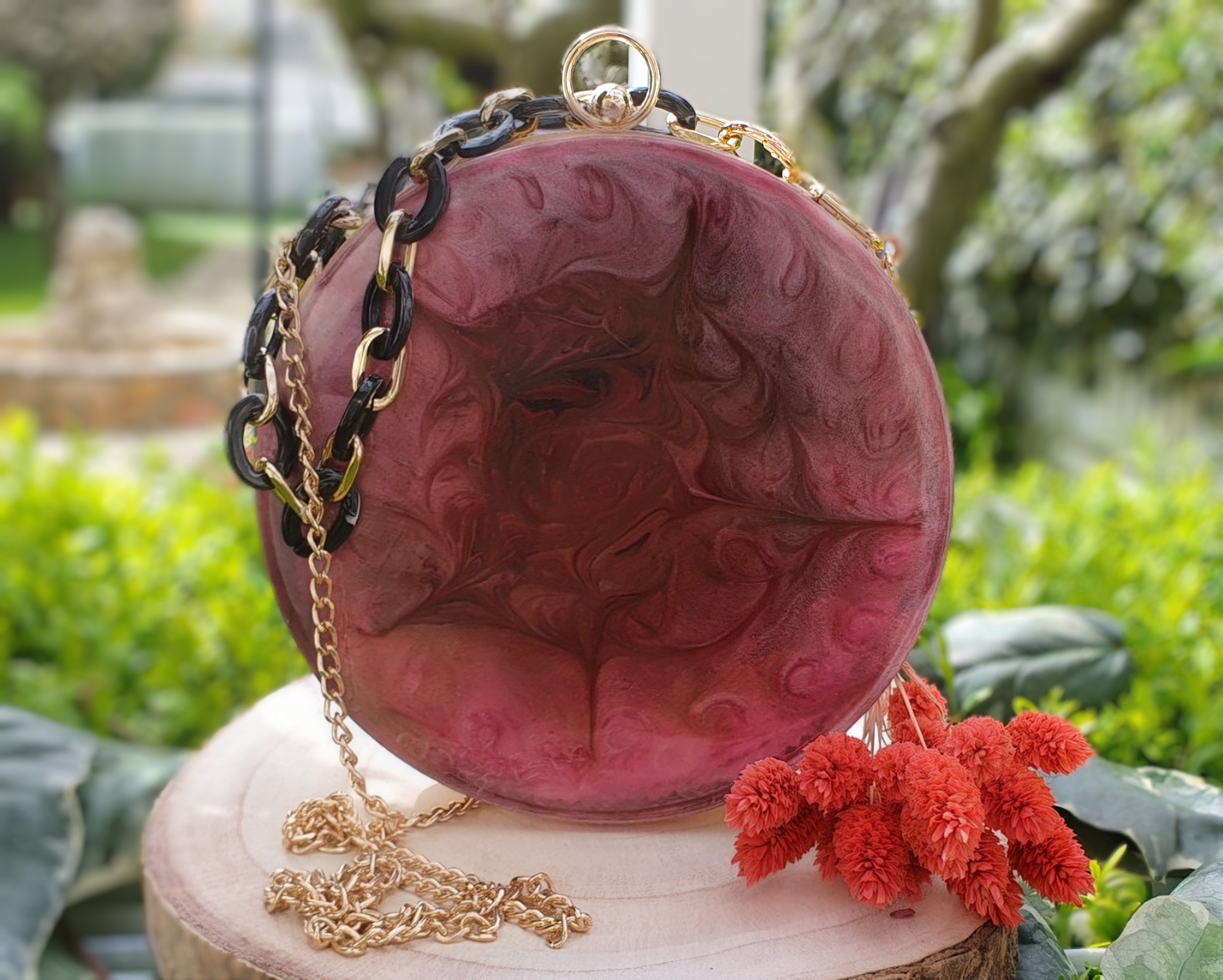 Bolsa de mão artesanal