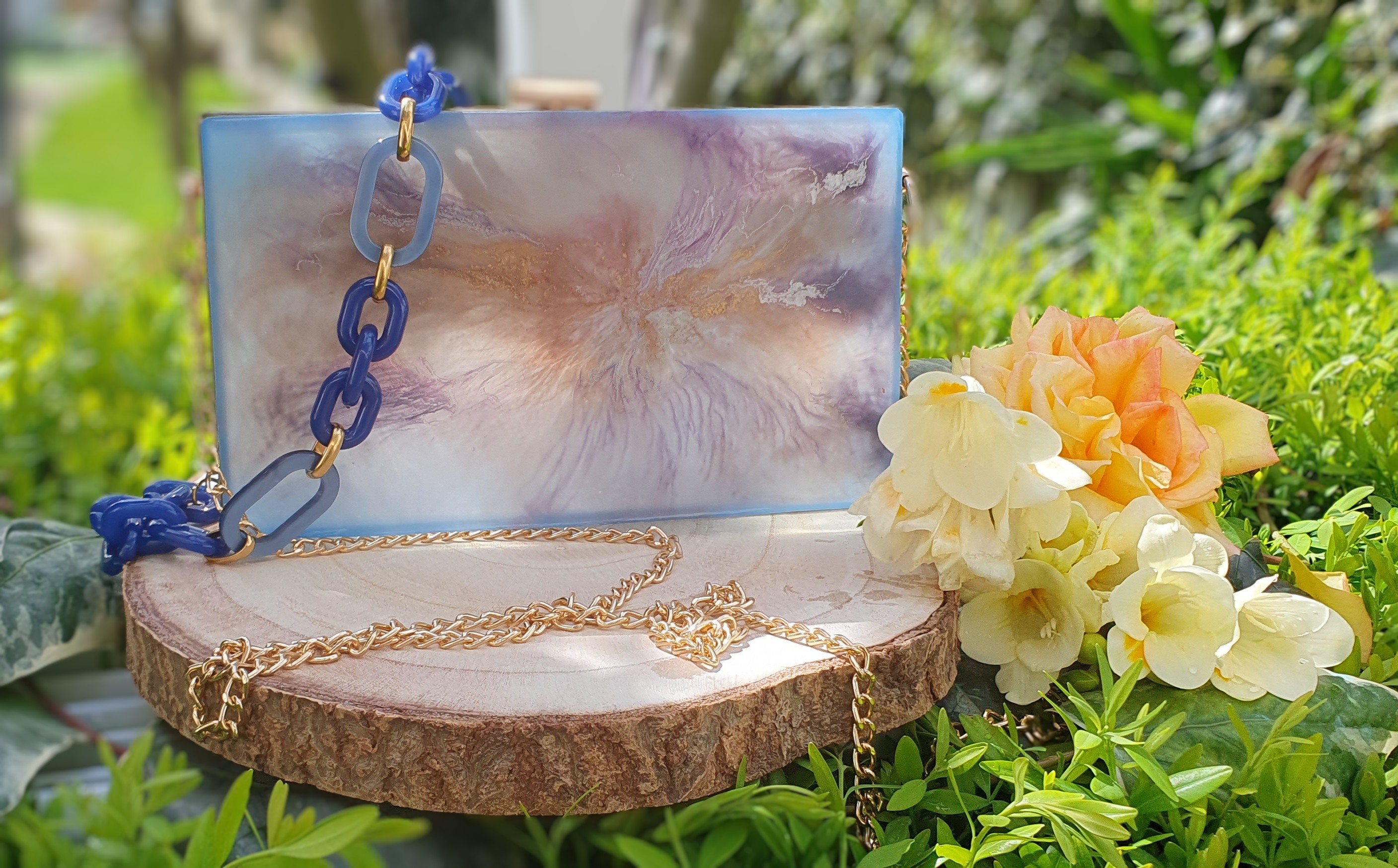 Bolsa de Ombro Artística