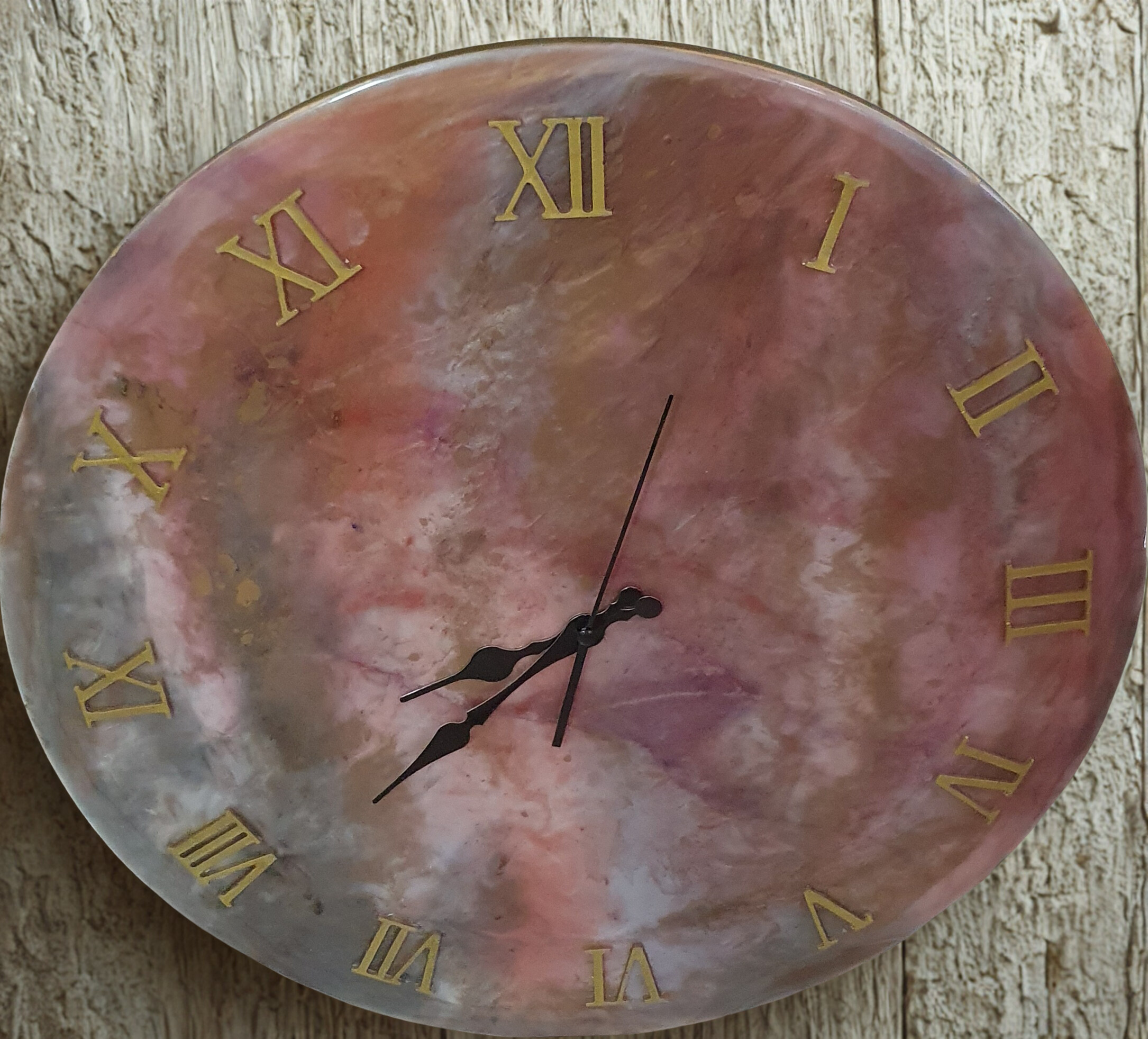 Relógio de parede artesanal