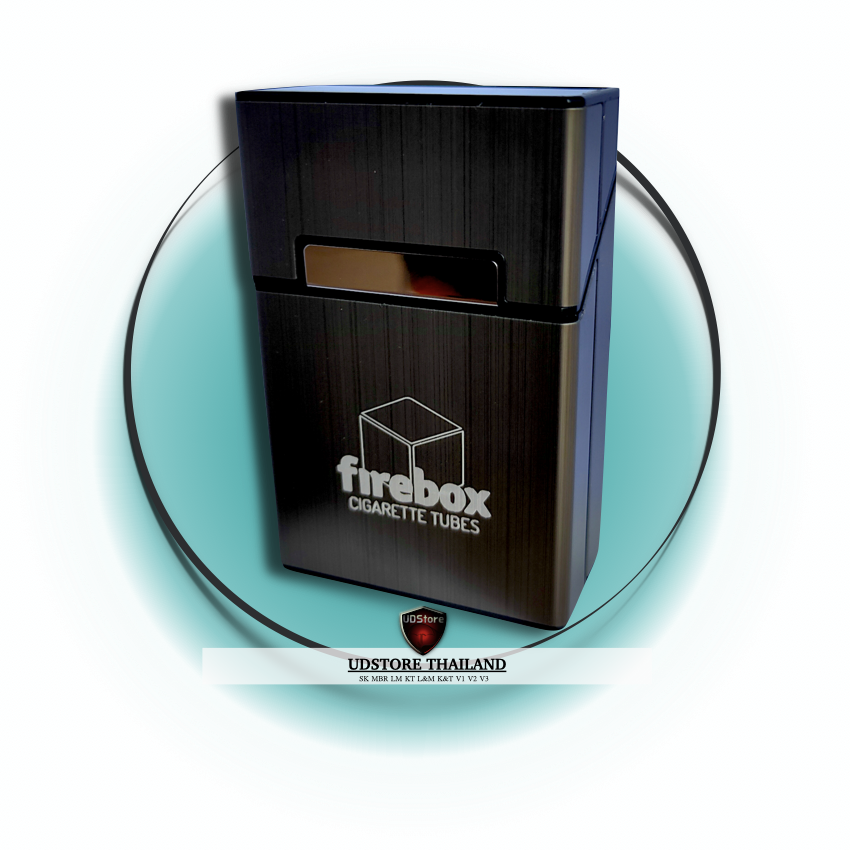 กล่องเก็บมวน Firebox-Premium GOLD-Black 