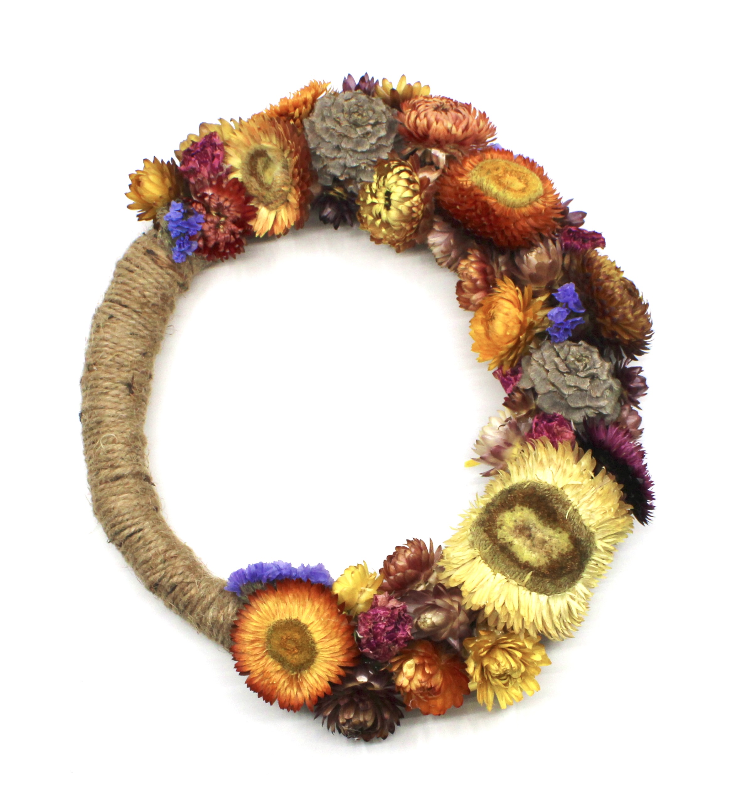 Strawflower Wreath