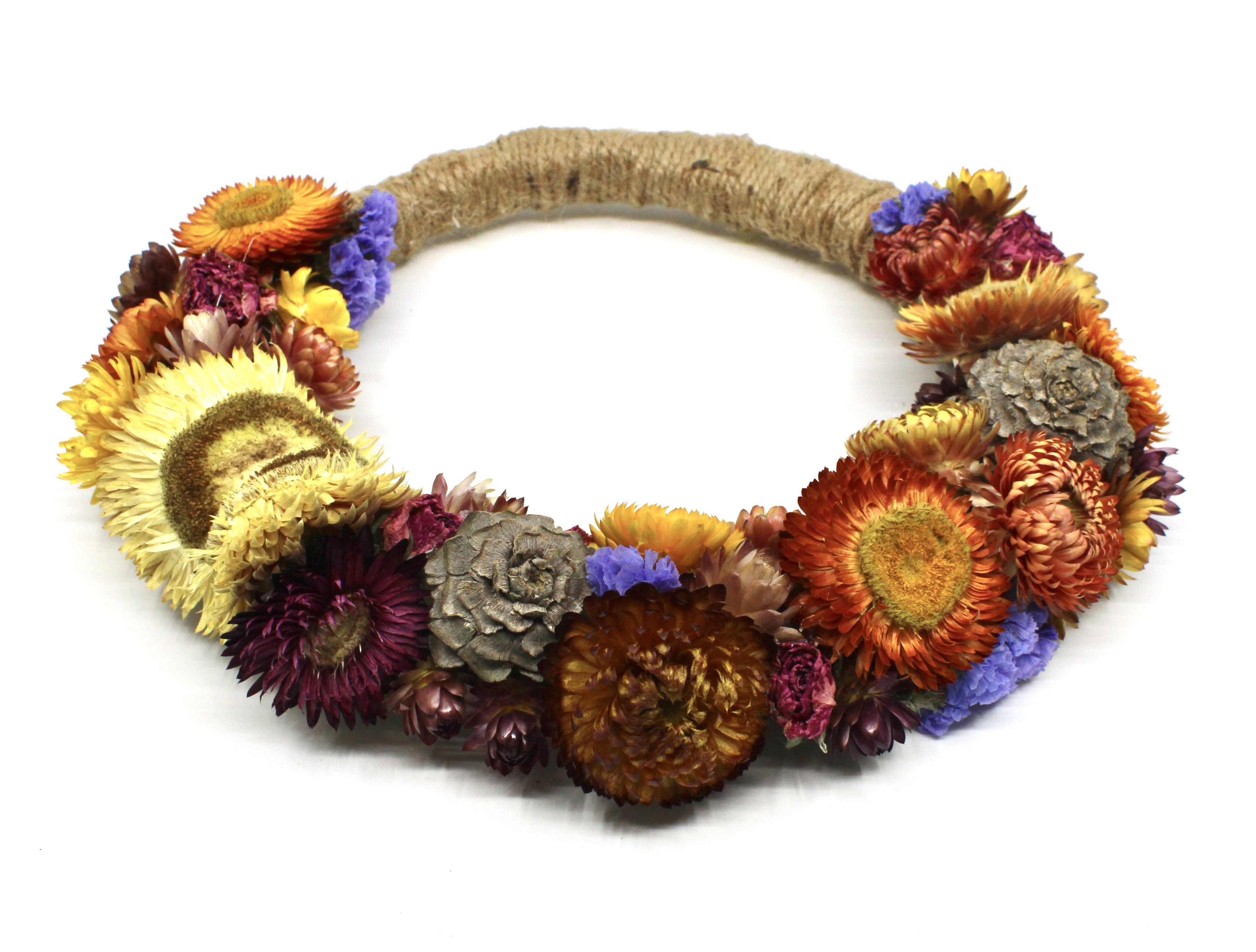 Strawflower Wreath