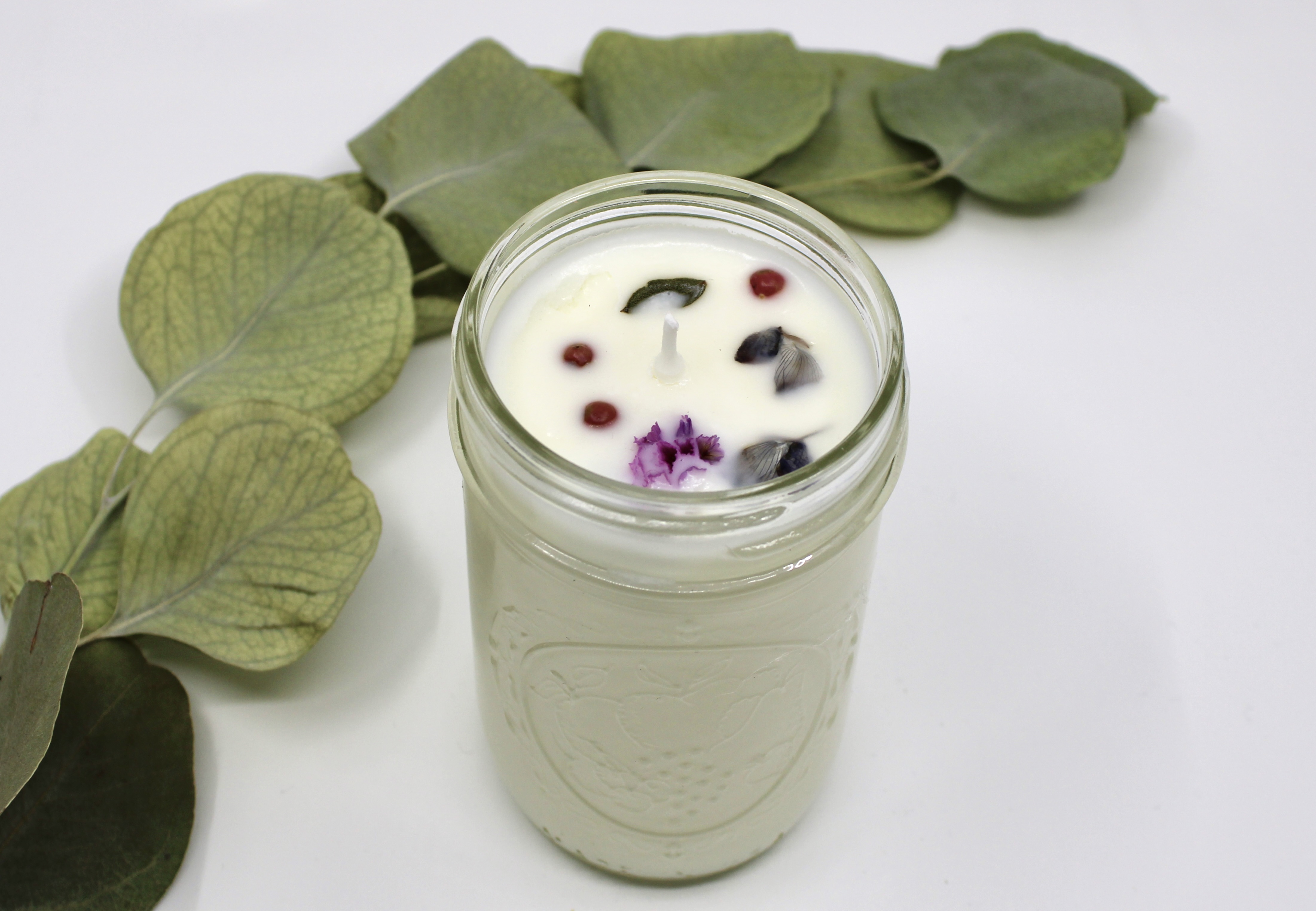 100% soy candles, hand poured