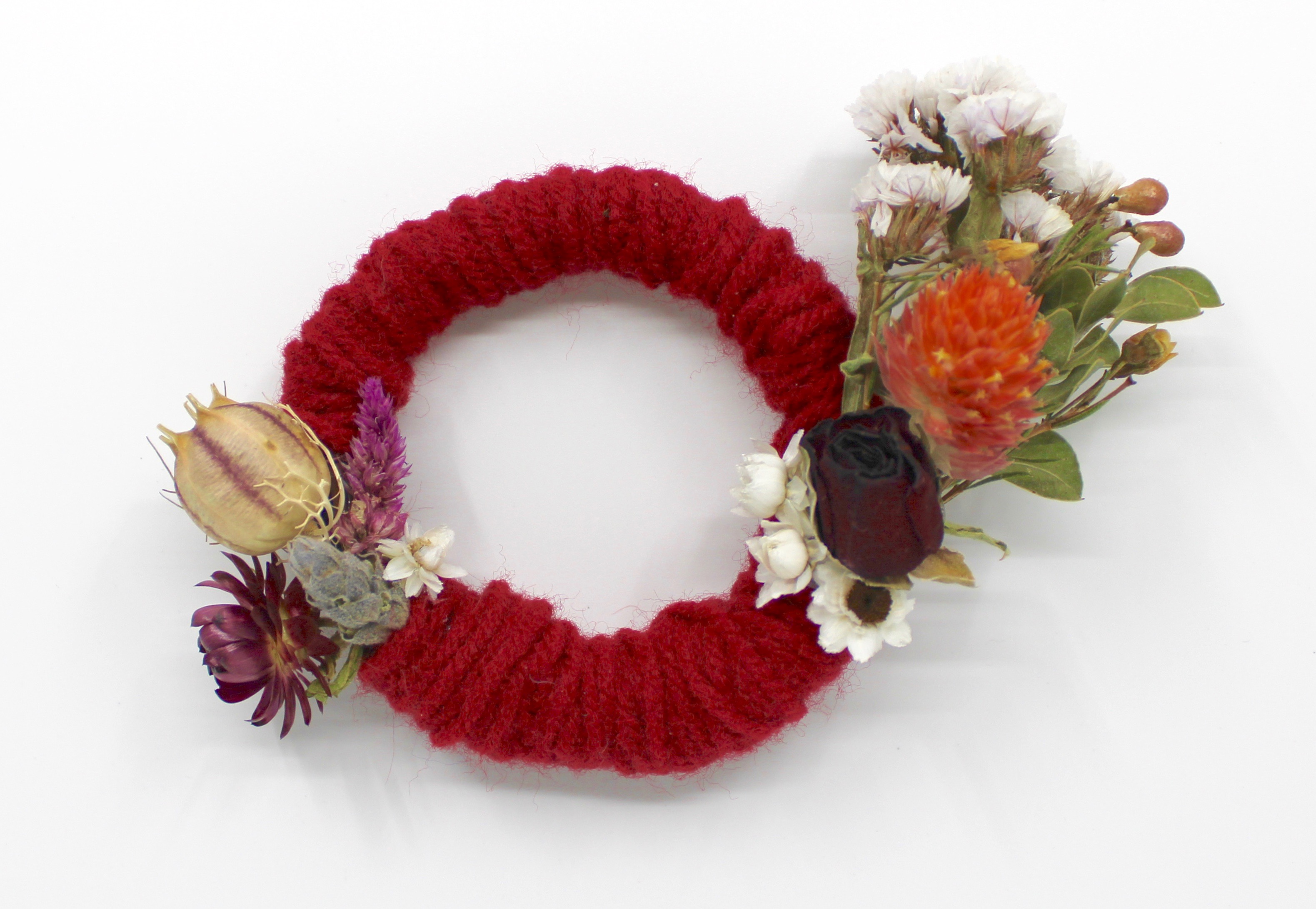 Mini Dried Flower Wreath