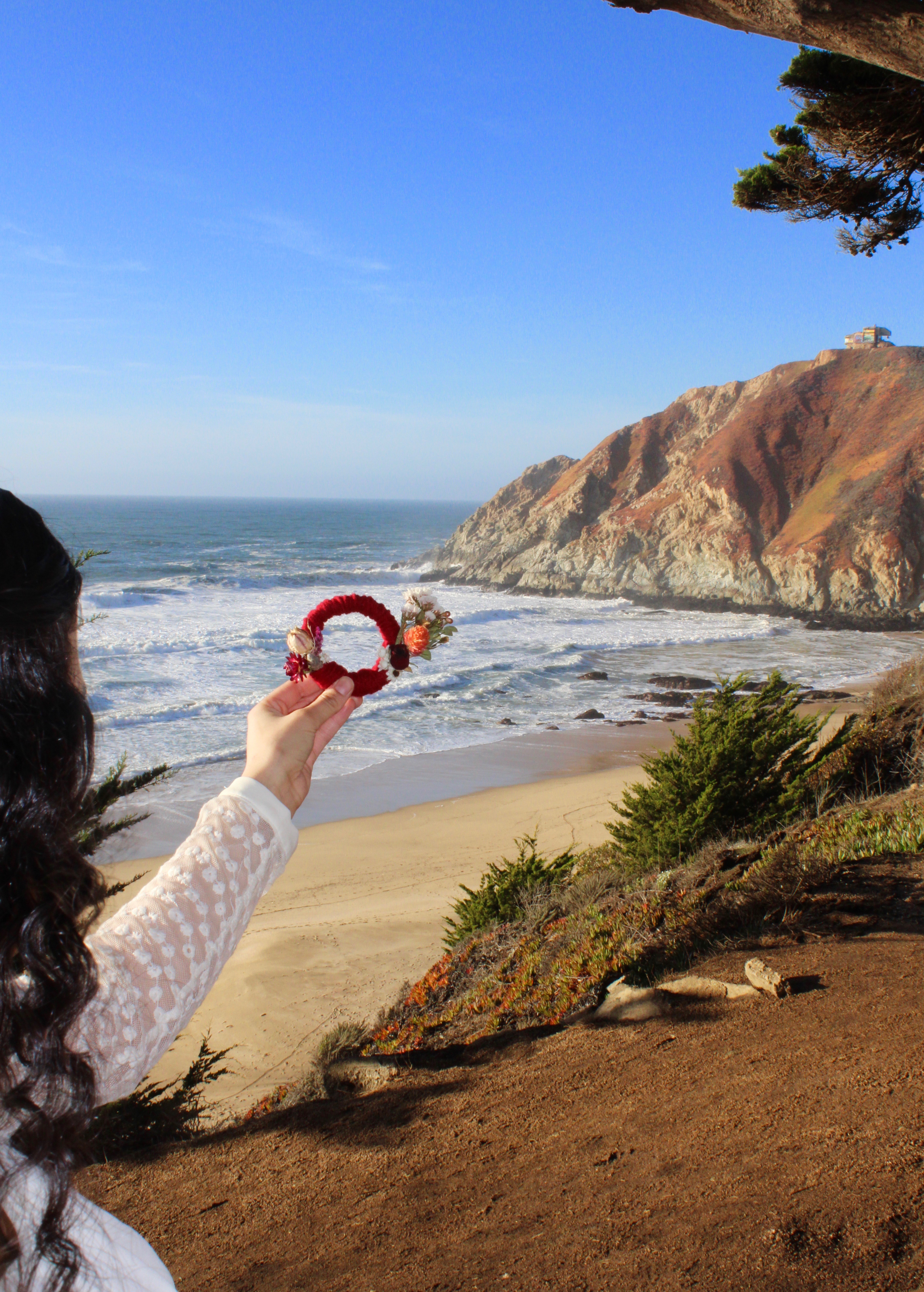 Mini Dried Flower Wreath