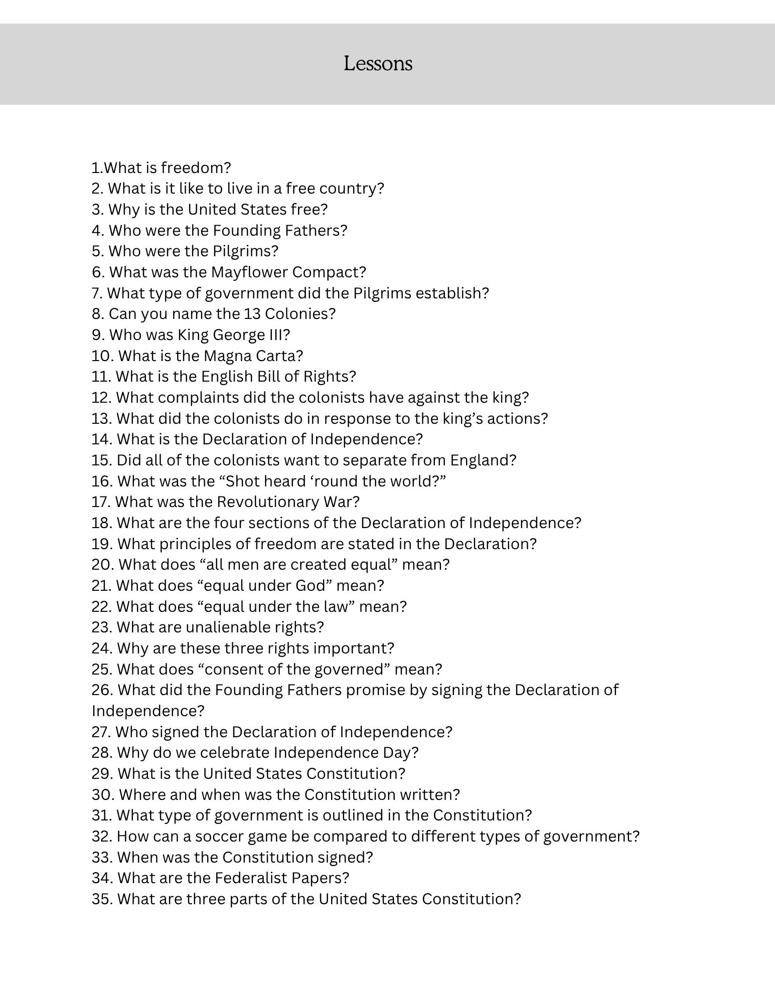 5 Minutes for Freedom