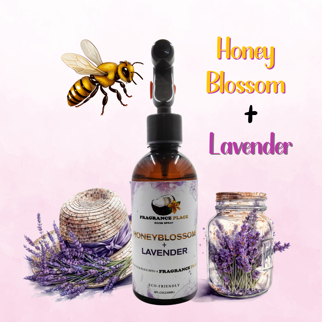 Honeyblossom + Lavender Room spray