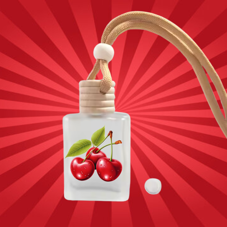 15ml Wild Cherry scented hanging Air Freshener