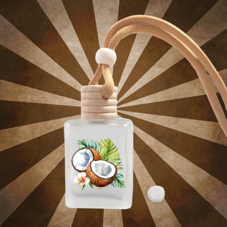 15ml Coconut scented hanging Air Freshener