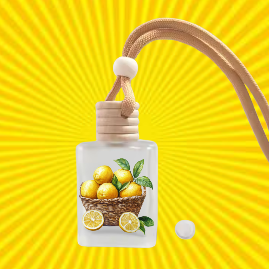 15ml Lemon Scented hanging Car Air Freshener