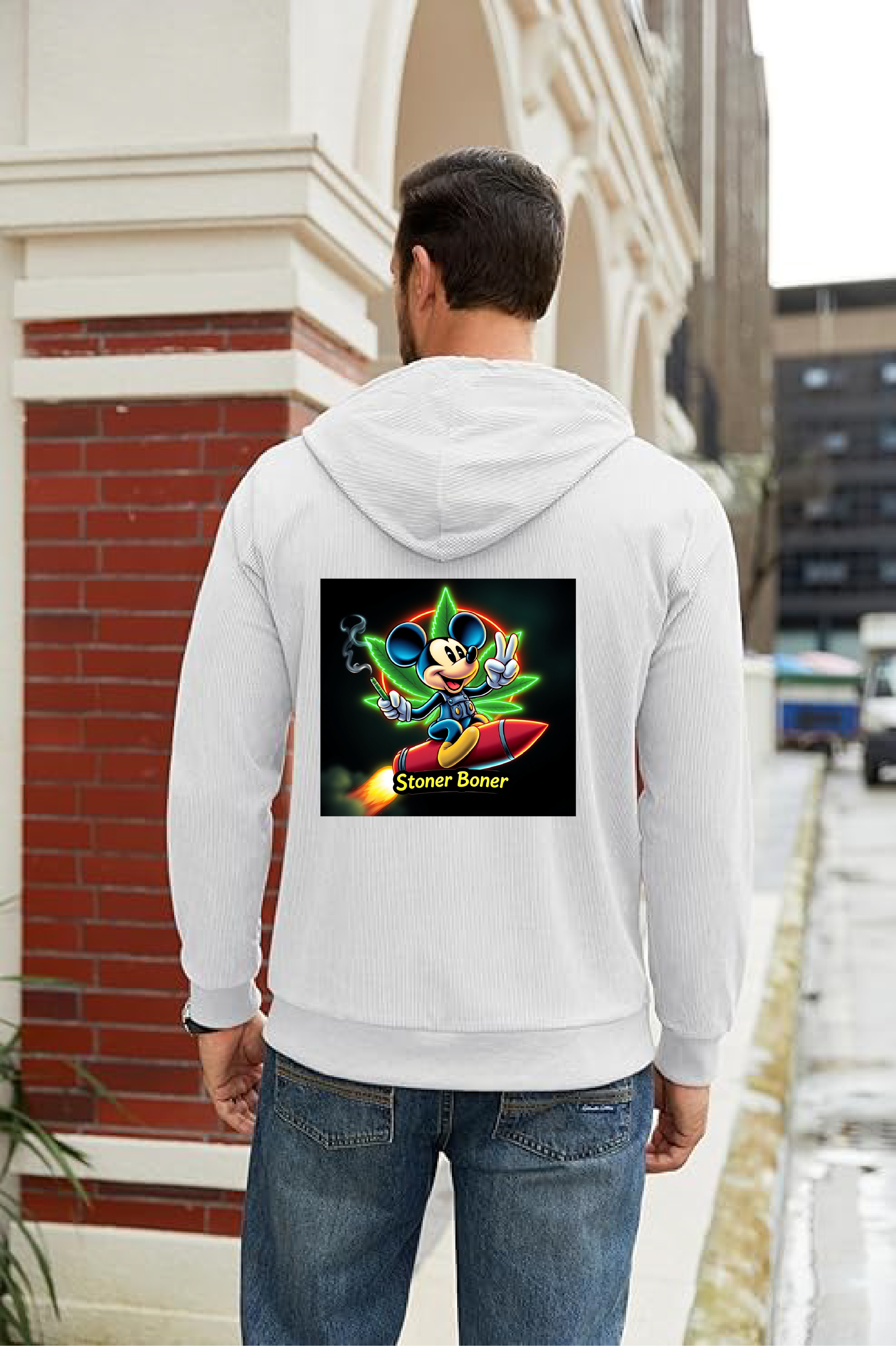 Mickey Stoner Boner Hoodie