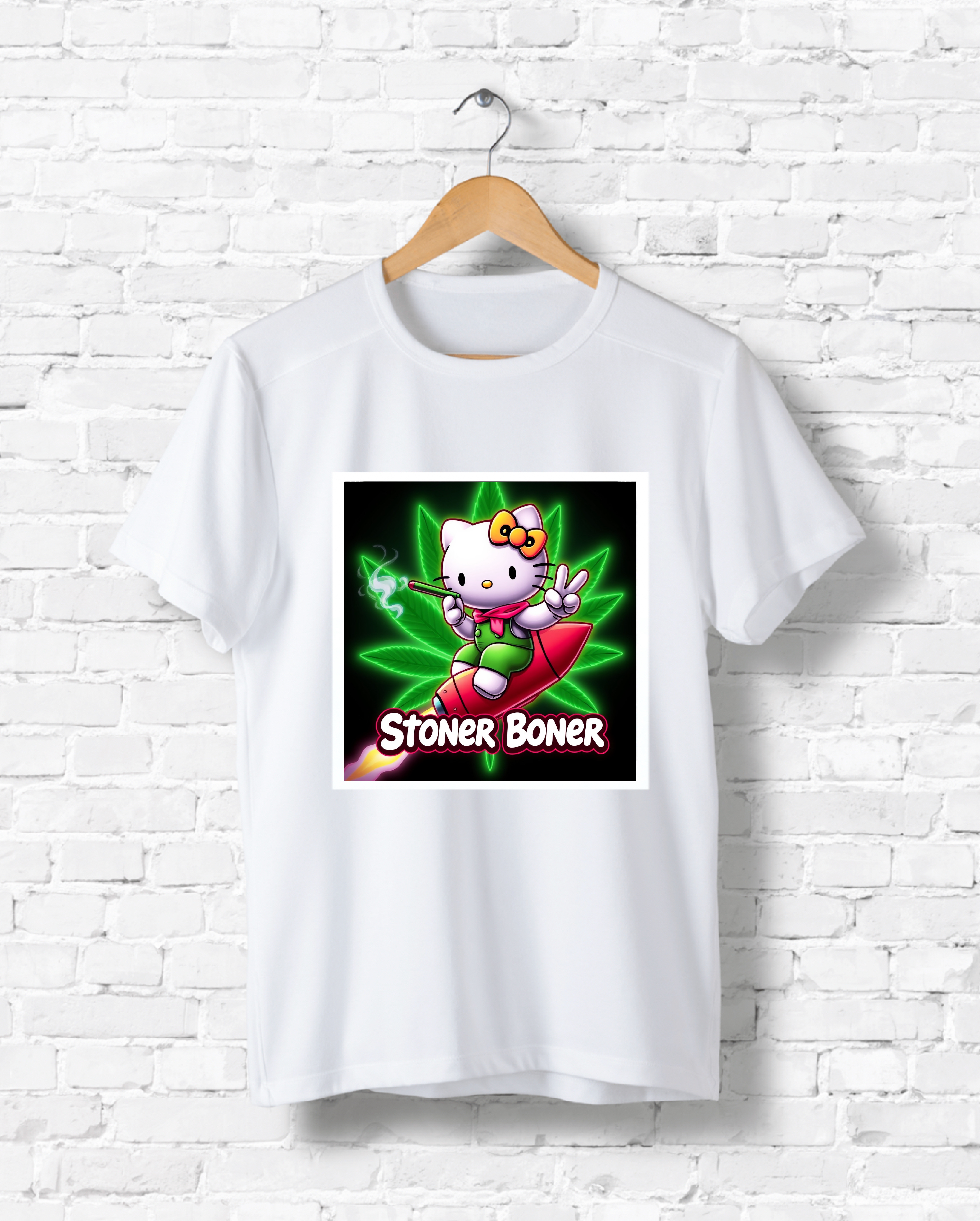 Hello Kitty Stoner Boner t-shirt