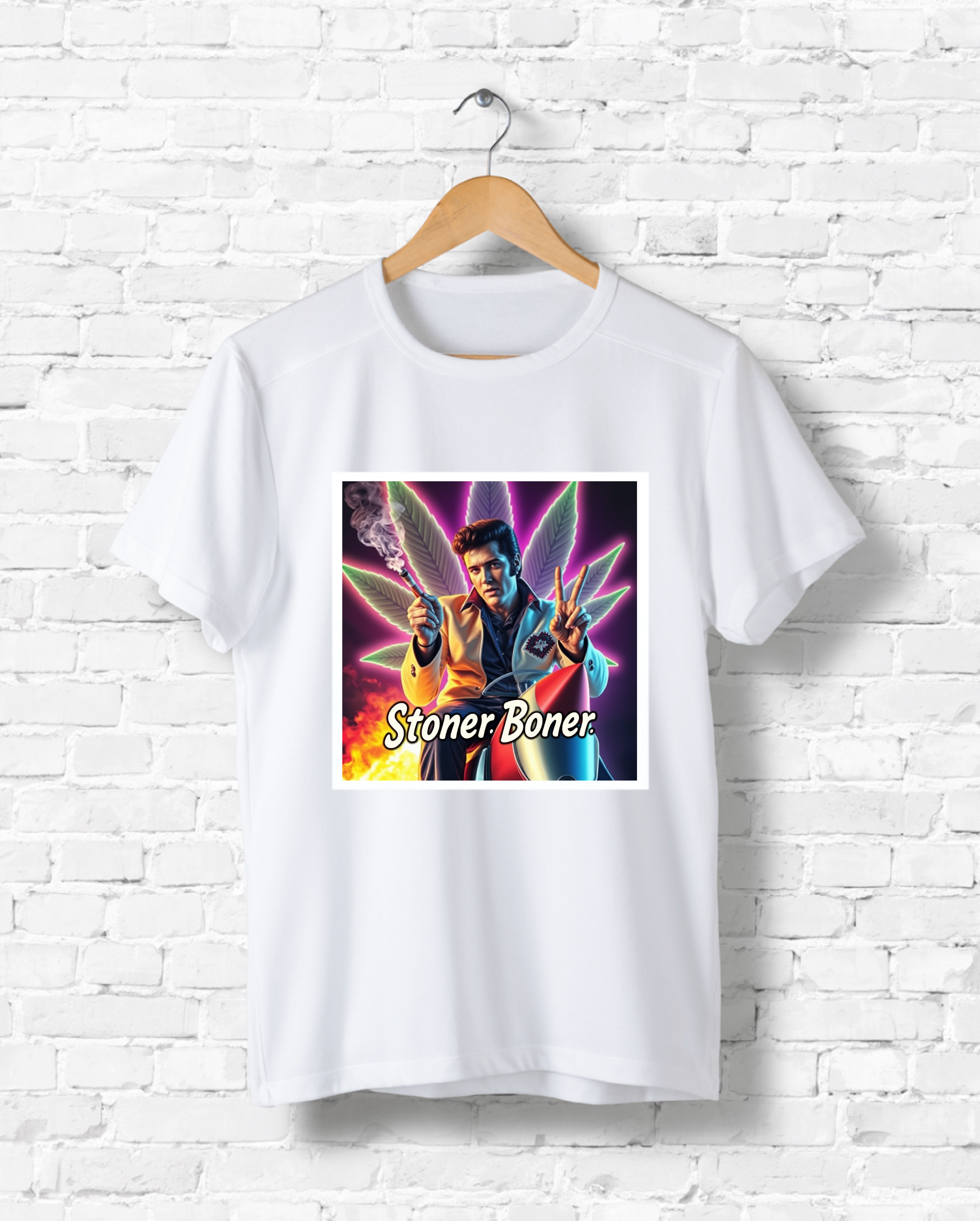 Elvis Stoner Boner t-shirt
