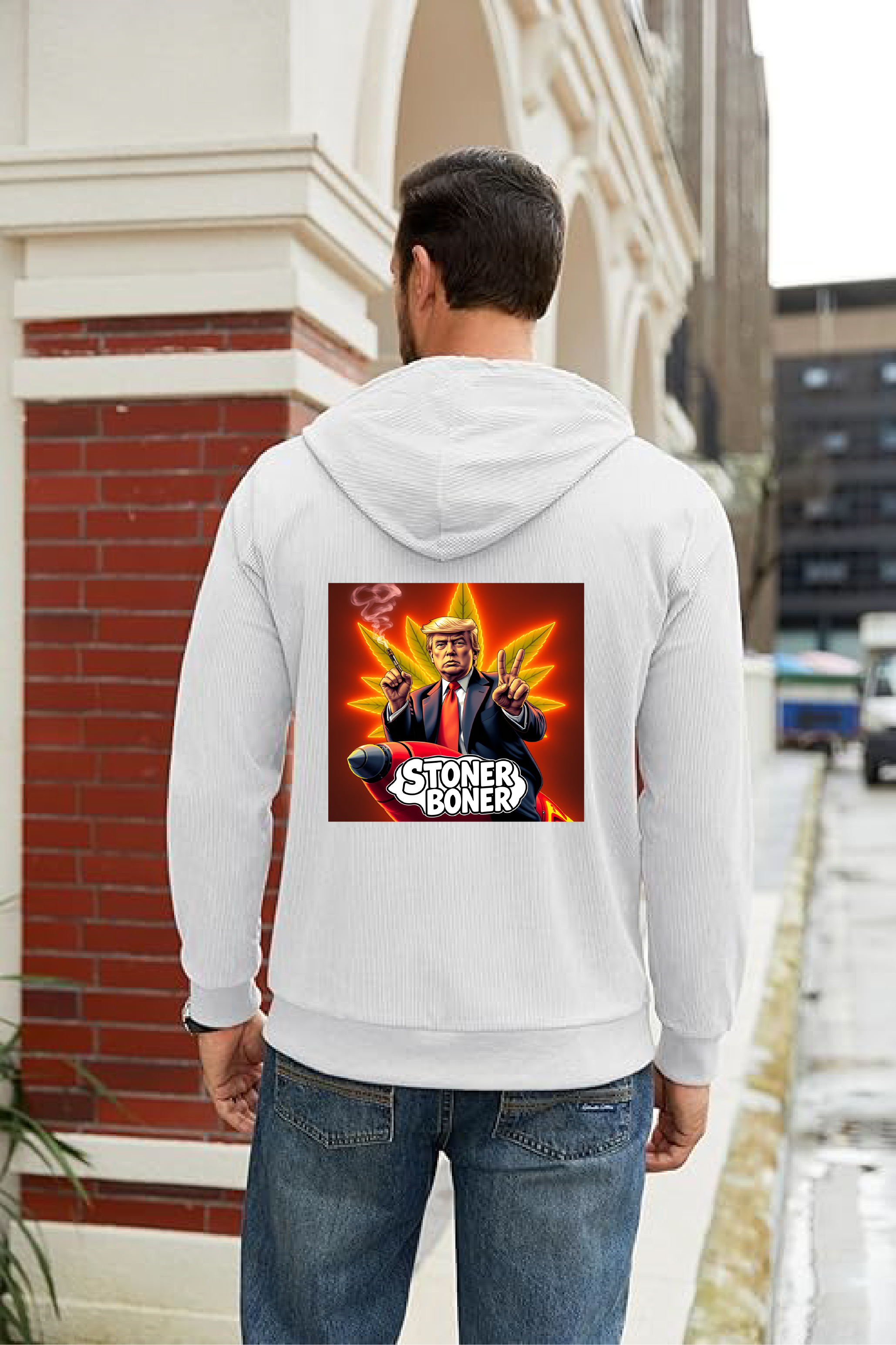 Trump Stoner Boner Hoodie
