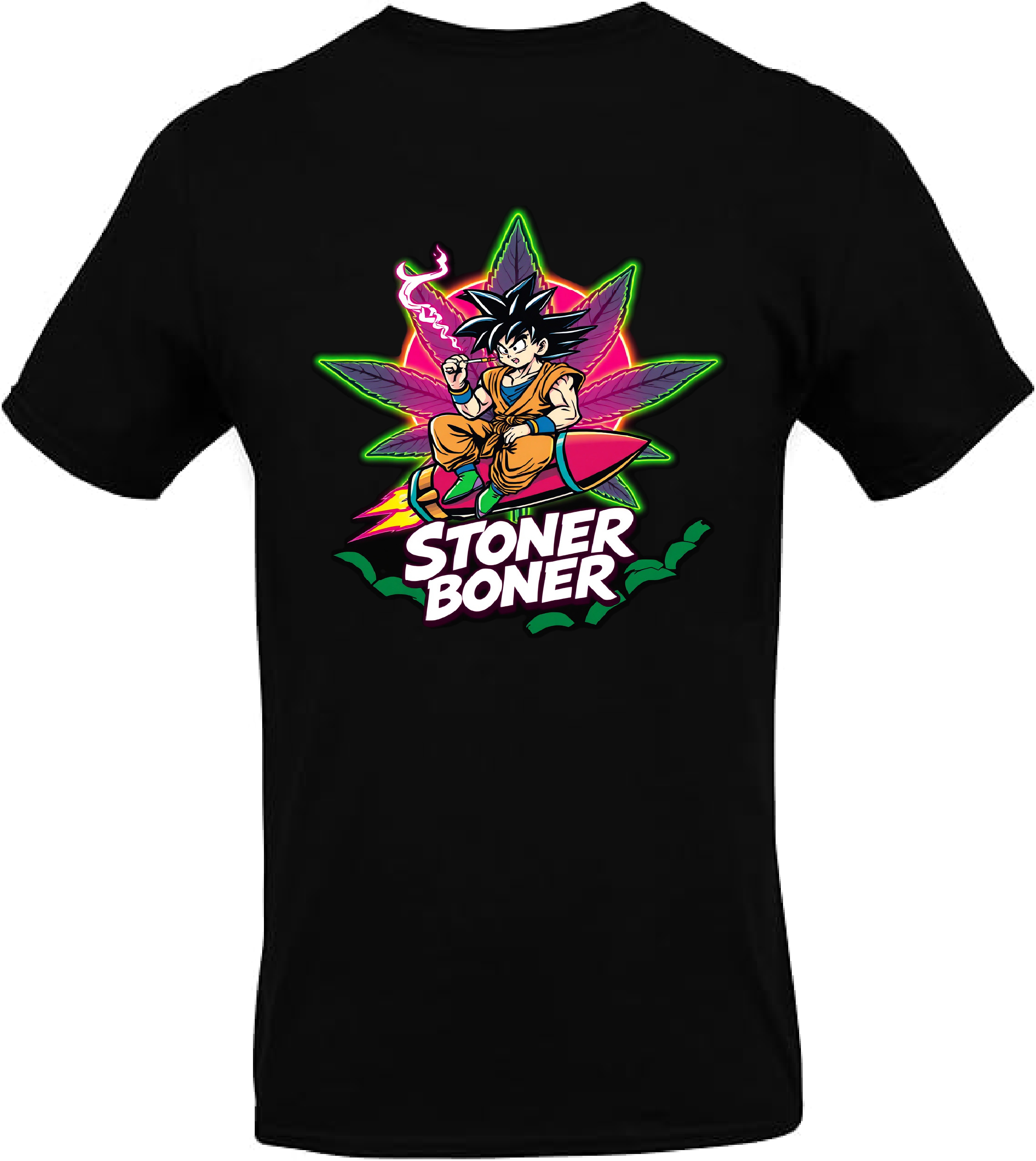 Goku Stoner Boner t-shirt