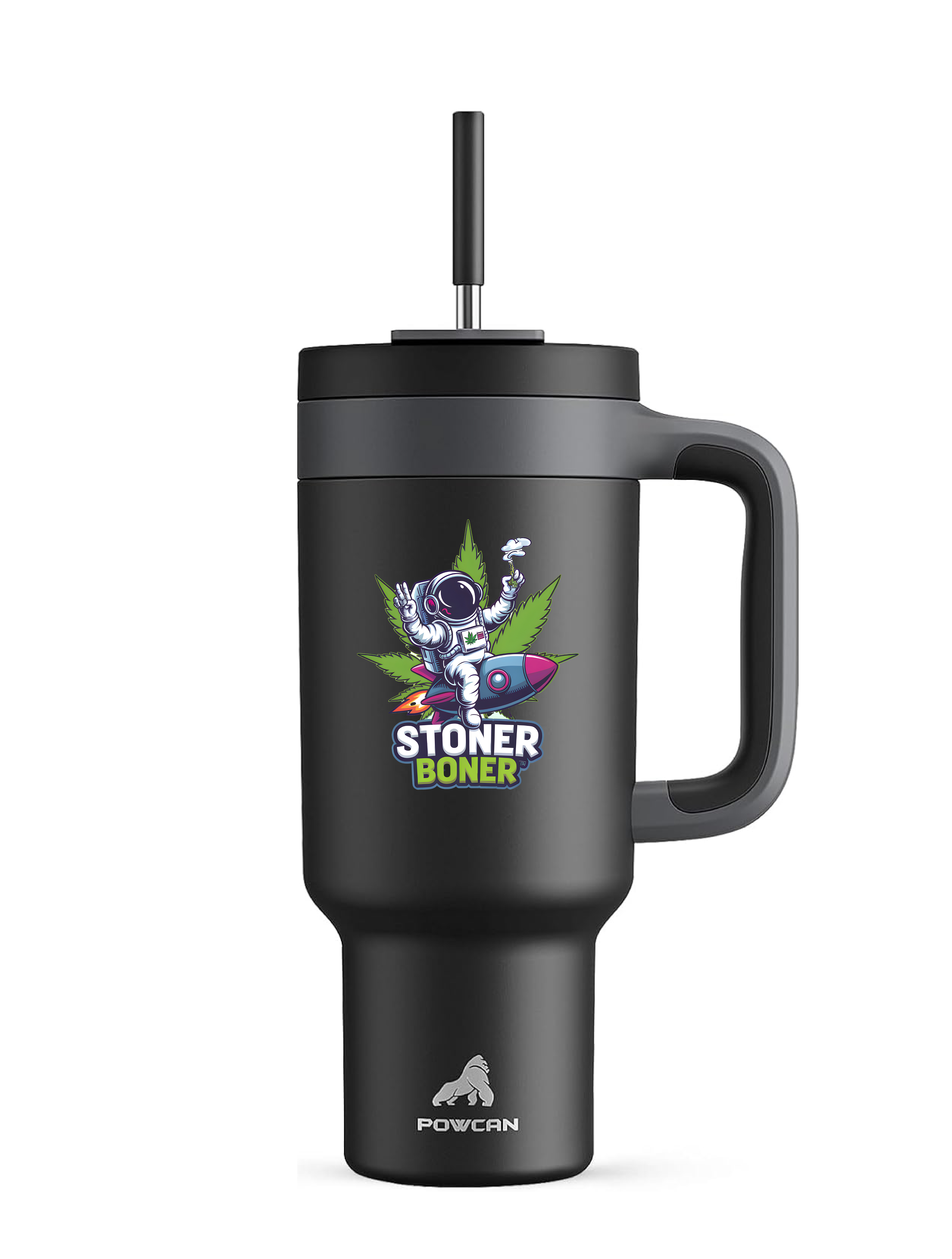 Stoner Boner Tumbler with Straw