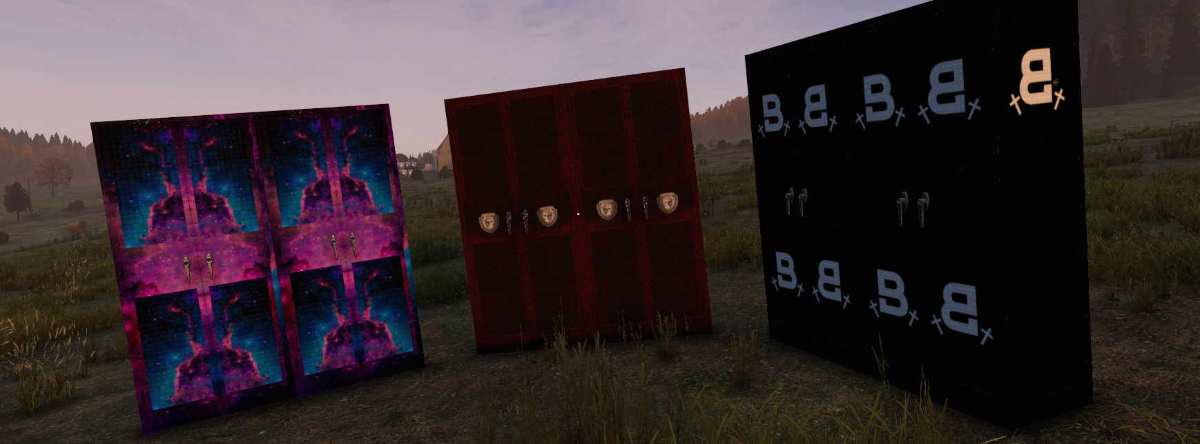 Four Door Military Lockers (Colors / Camos Only)
