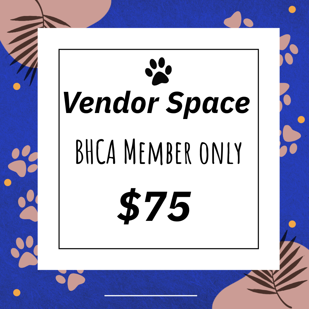Vendor Space  - BHCA member pricing