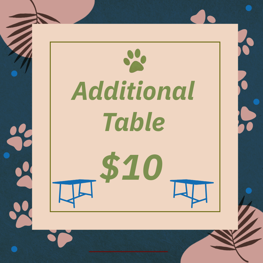 Additional Tables for Vendor Space