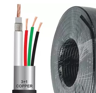 CC TV outdoor 3+1 Weather Resistance 90'mtrs.