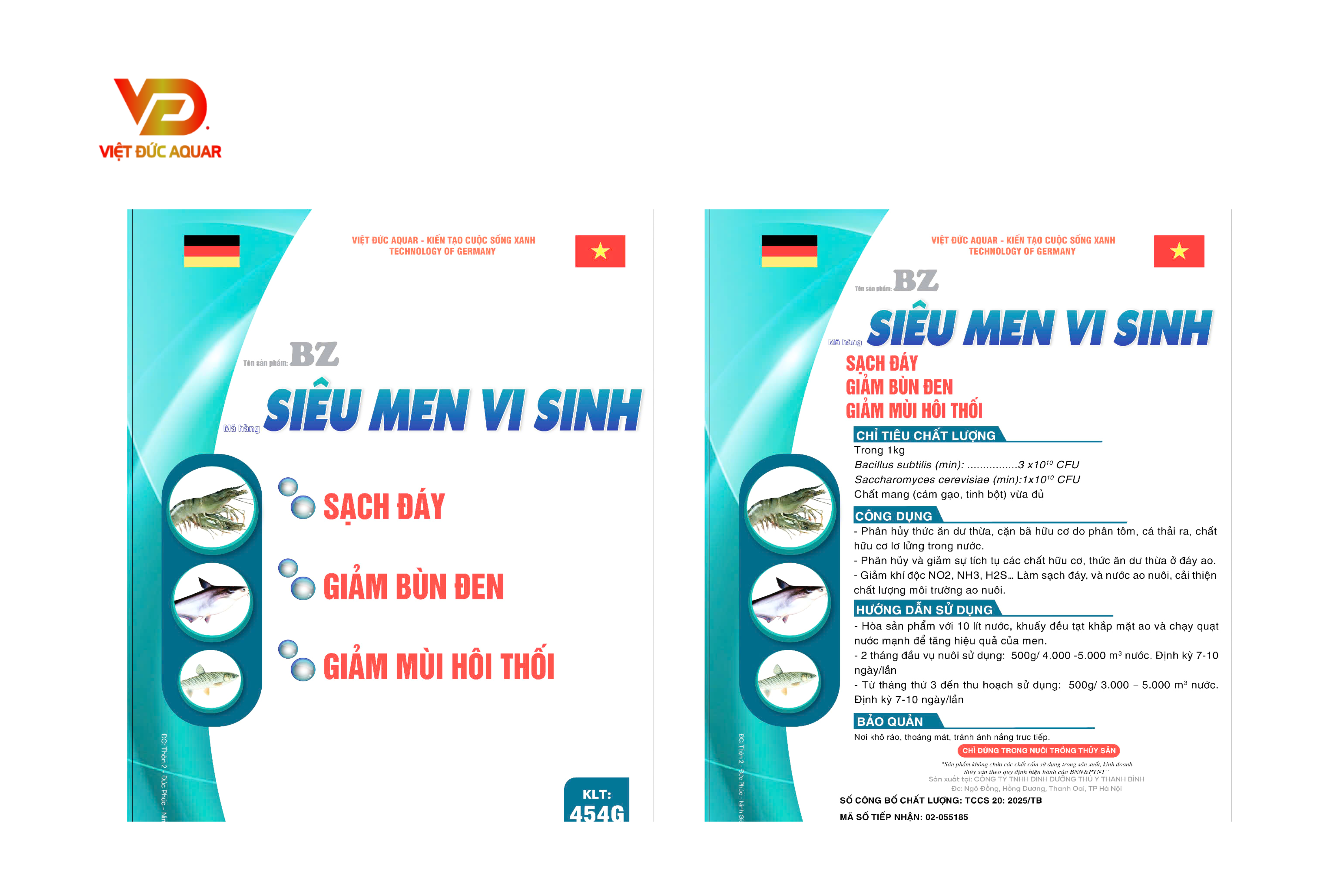 BZ Siêu Men Vi Sinh 500g