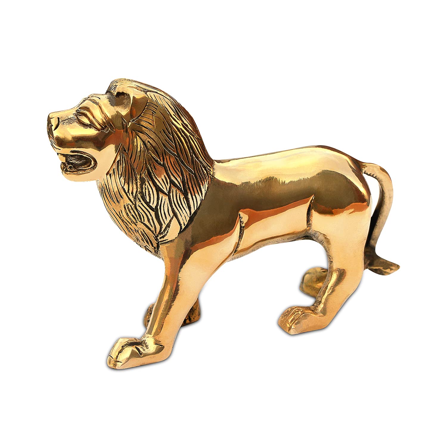 Brass Lion For Vastu Solutions