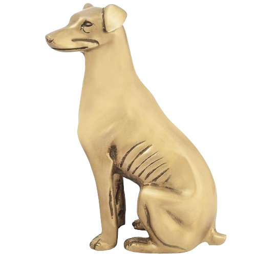 Elegant Brass Dog pack of 1