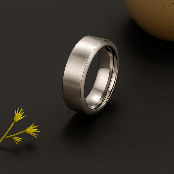 Classic Steel Ring (Pack Of 2)