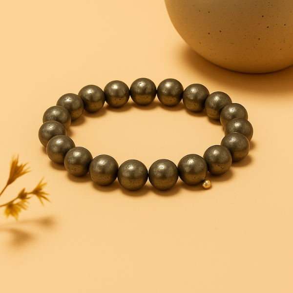 Raw Pyrite Bracelet