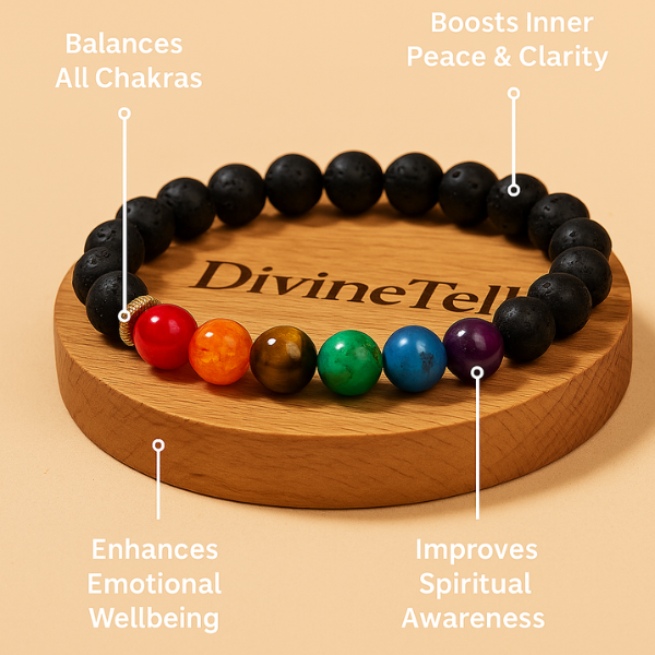 7 Chakra Beaded Bracelet 