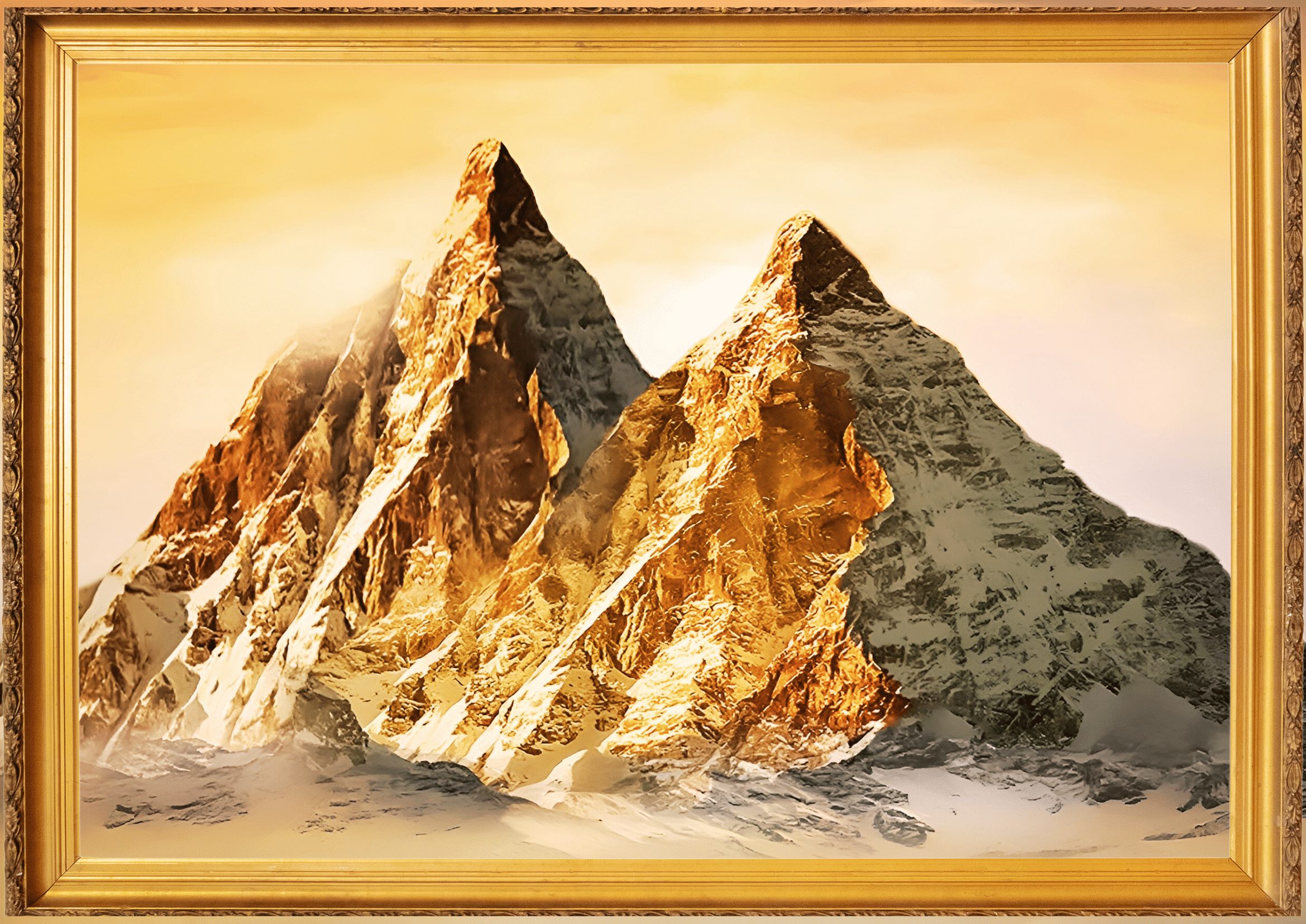 Dual Golden Mountains 