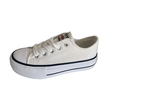 B&W SNEAKER BASIC LOW WHITE