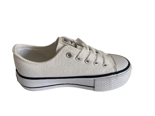 B&W SNEAKER BASIC LOW WHITE