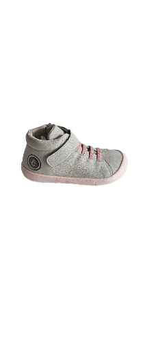 BOTA COQUEFLEX BAREFOOT GRIS ROSA