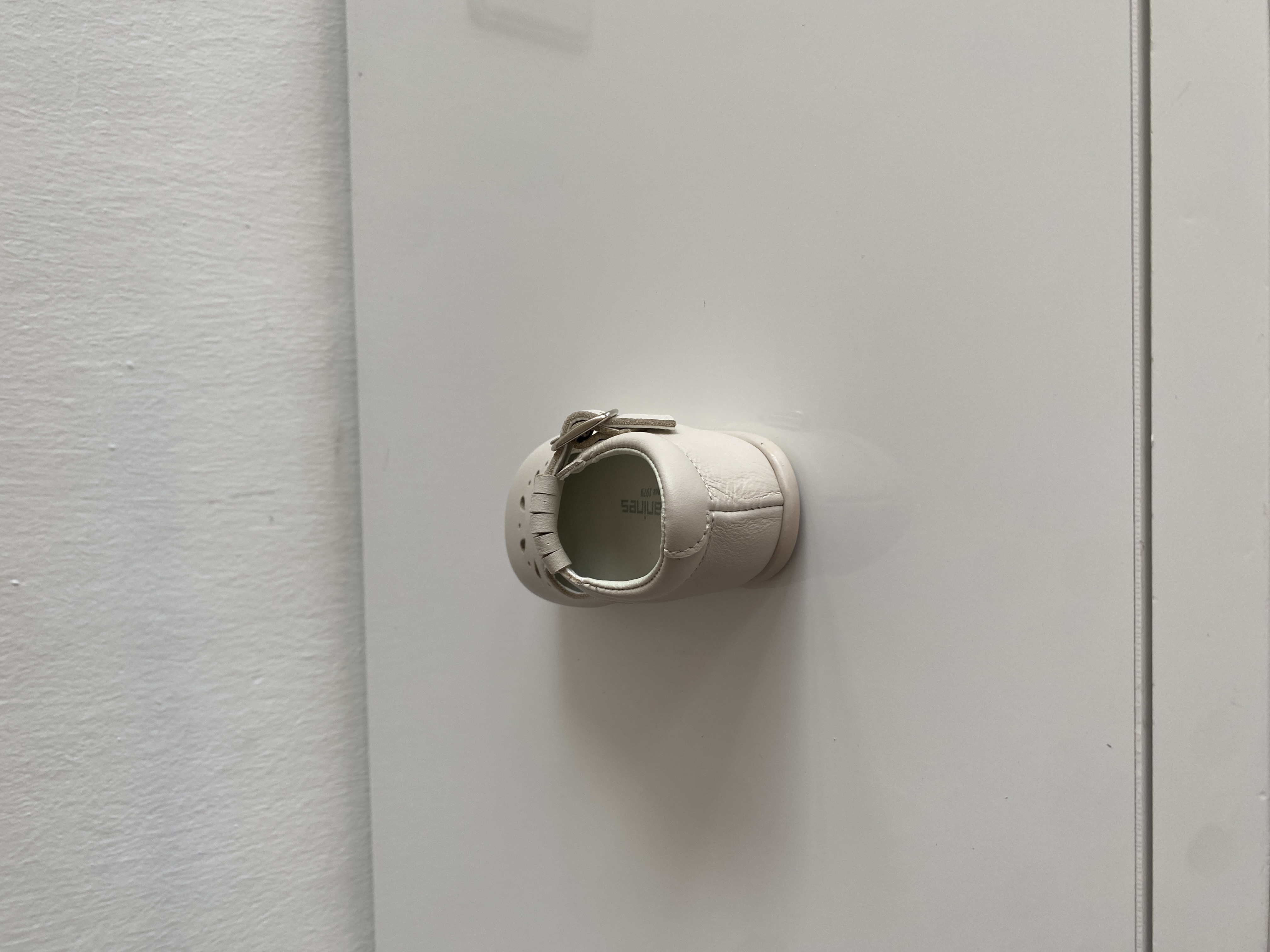 ZAPATO ANDANINES BLANCO CON HEBILLA