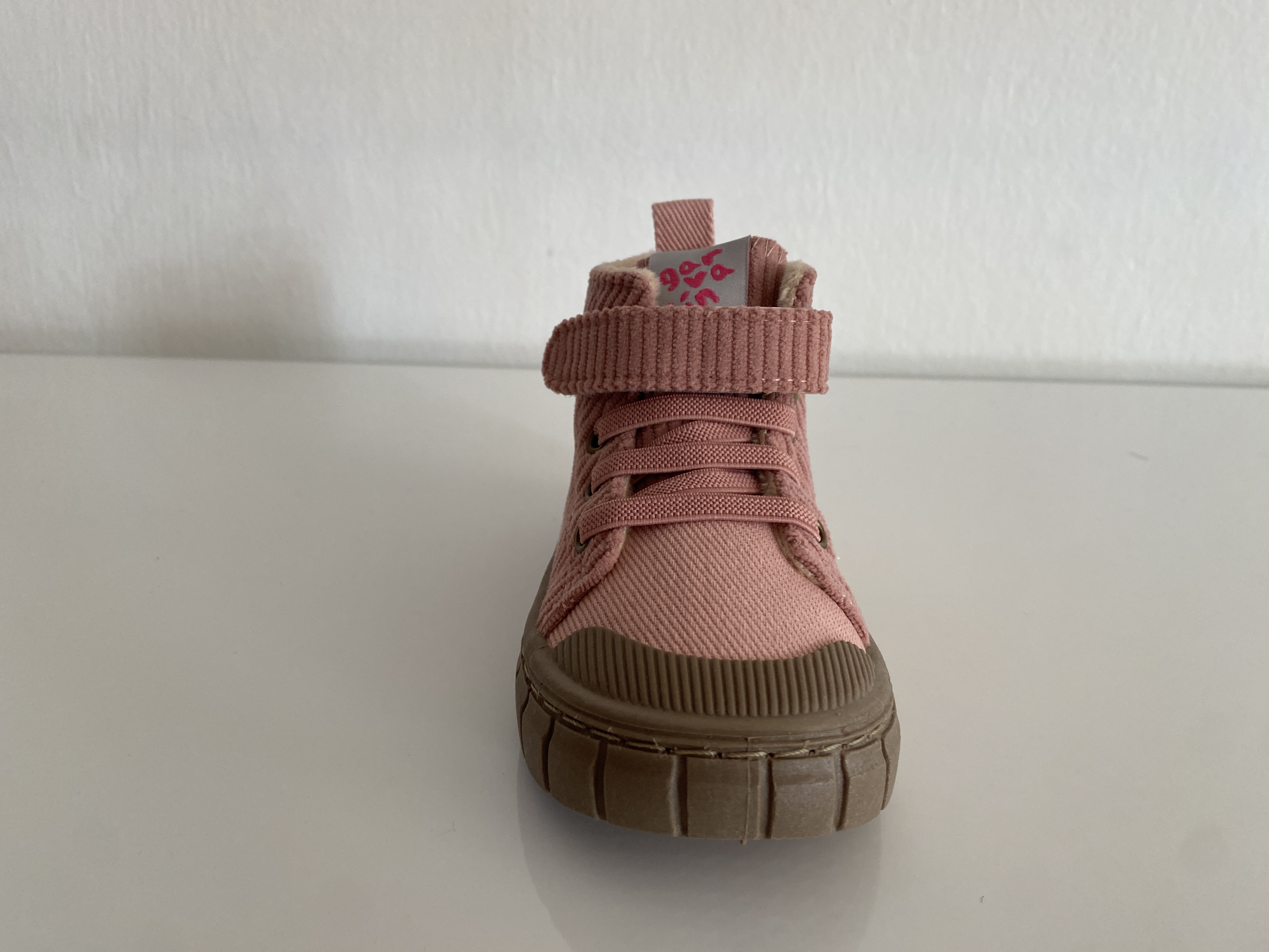 Botín infantil rosa