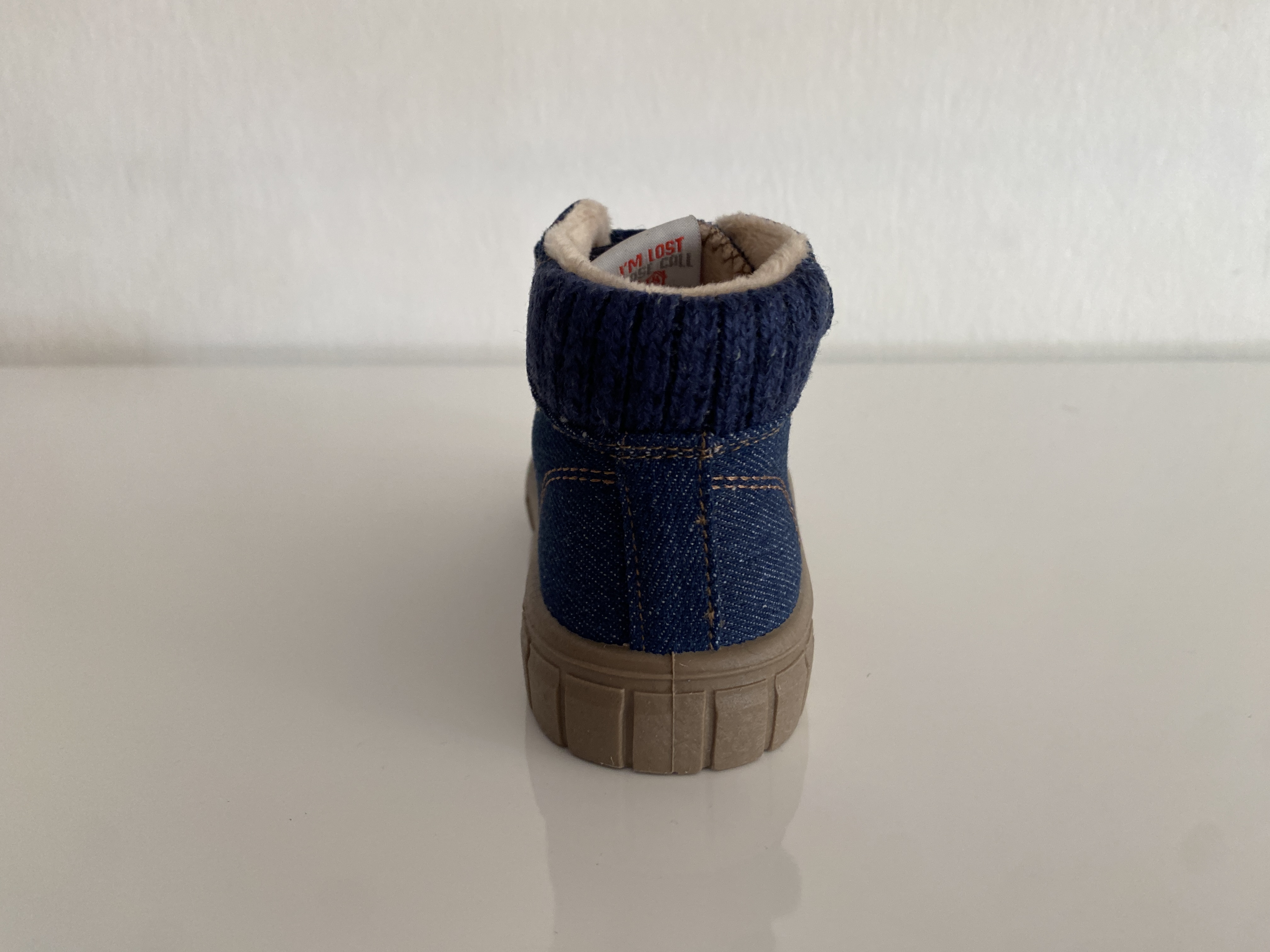 Zapatilla infantil azul