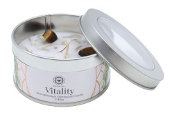 Bougie Green Tree 'Vitalité' Oeil de Tigre + Gingembre doux 70g