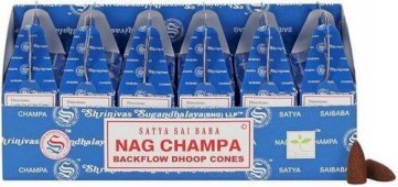 Backflow Cônes Satya Nag Champa 6pc