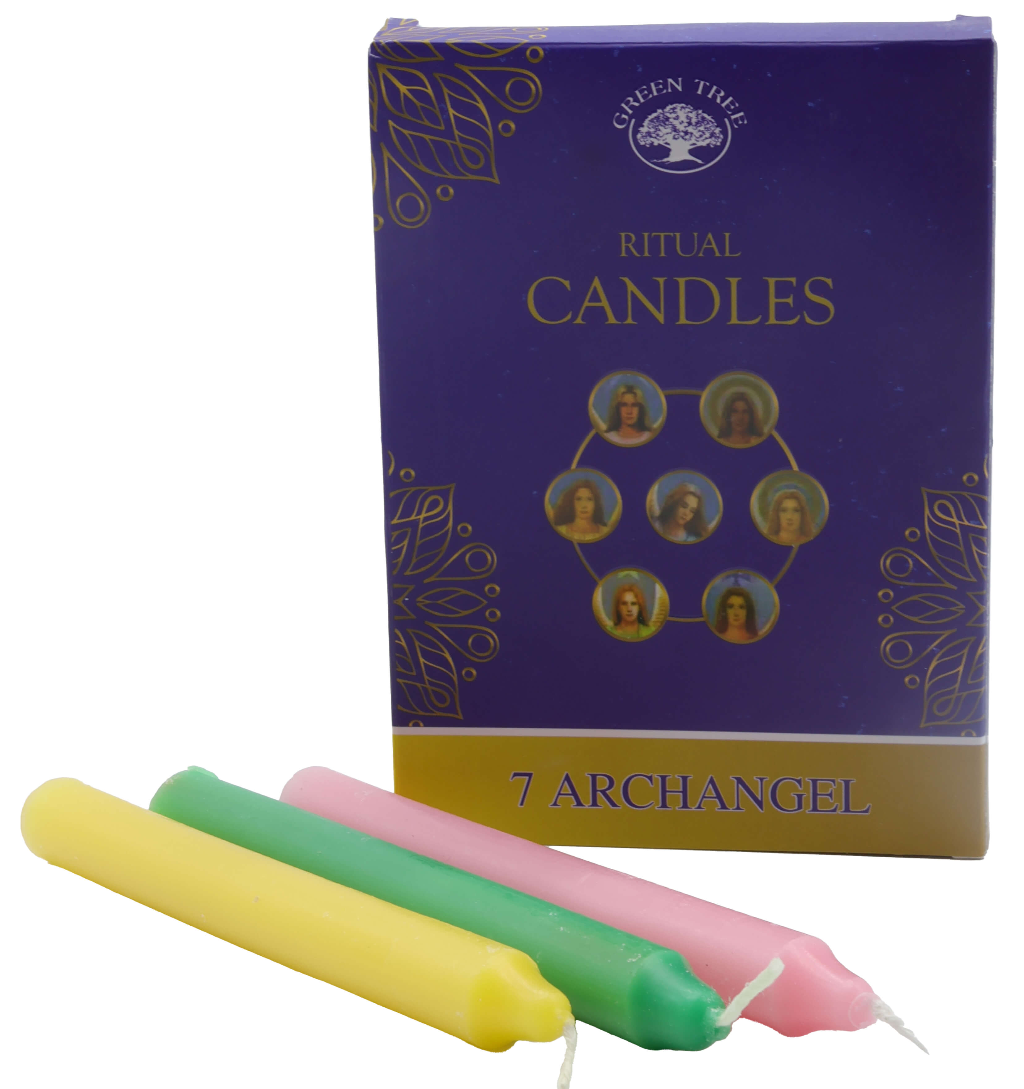 Bougies Rituel 7 Archanges - 7pcs