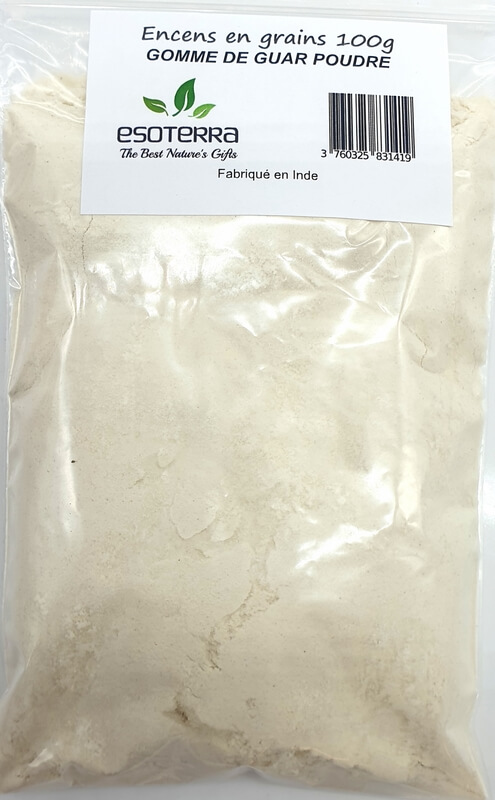 Résine ESOTERRA Gomme de Guar poudre 100g