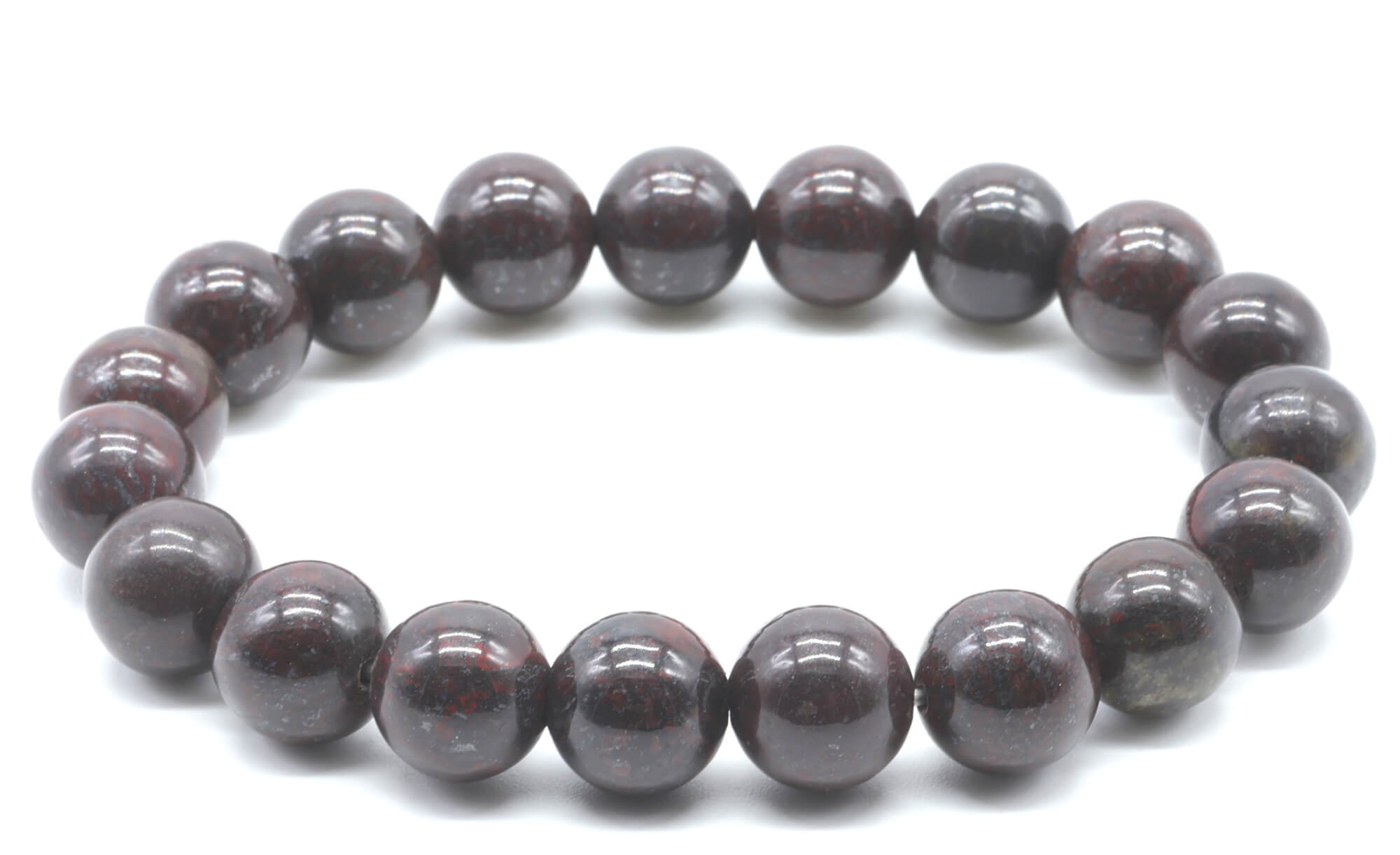 Bracelet Jaspe Arc-en-ciel perles 10mm